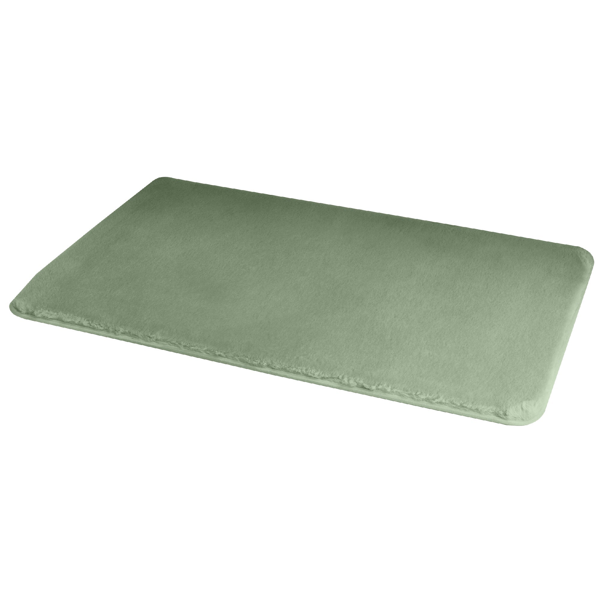 Tappeto bagno 50x80 cm modello Fuzzy di Gedy - Verde by CeramicStore | Lo specialista del tuo bagno