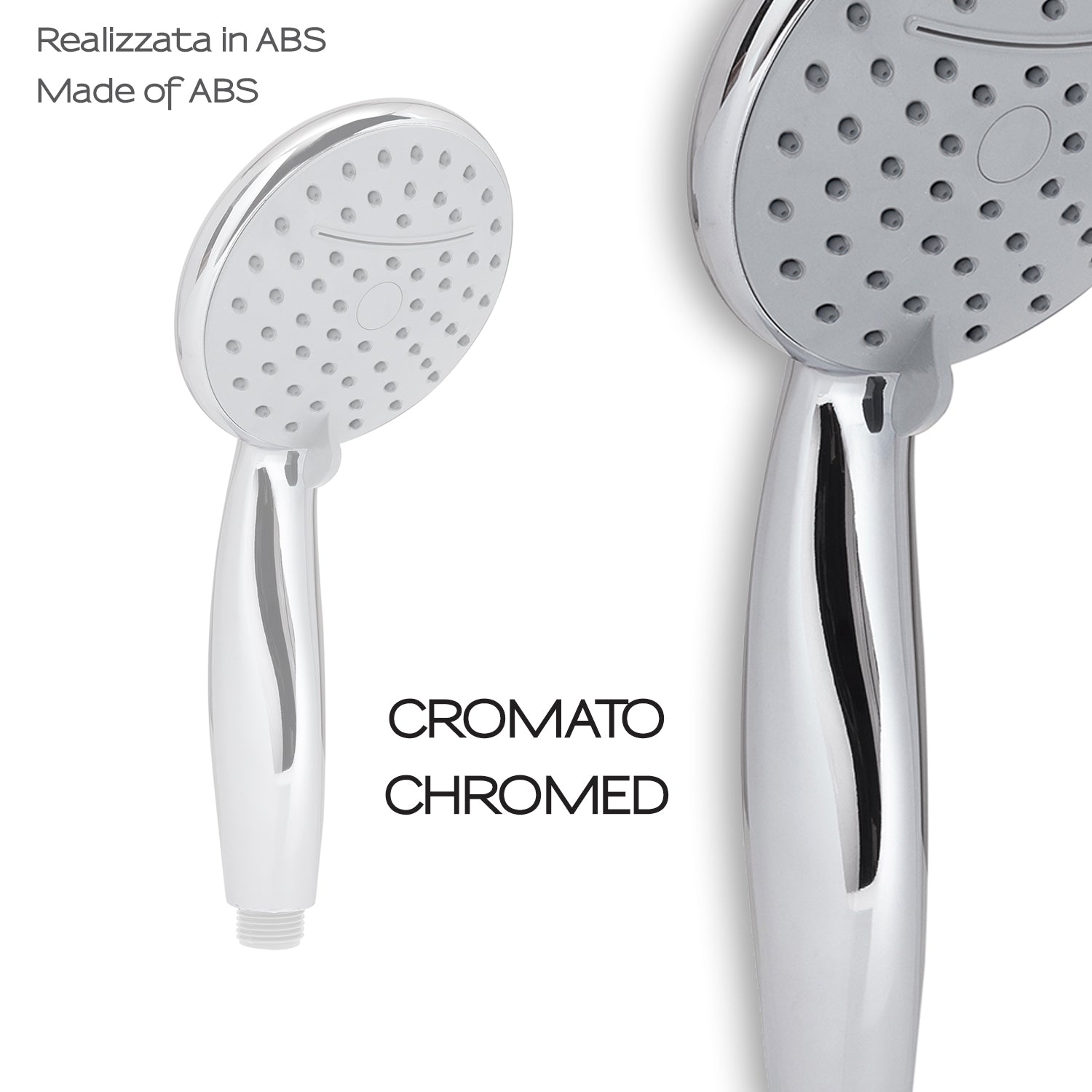  Doccetta tonda a 3 getti modello Tech 08 di Gedy - Cromato by CeramicStore | Lo specialista del tuo bagno