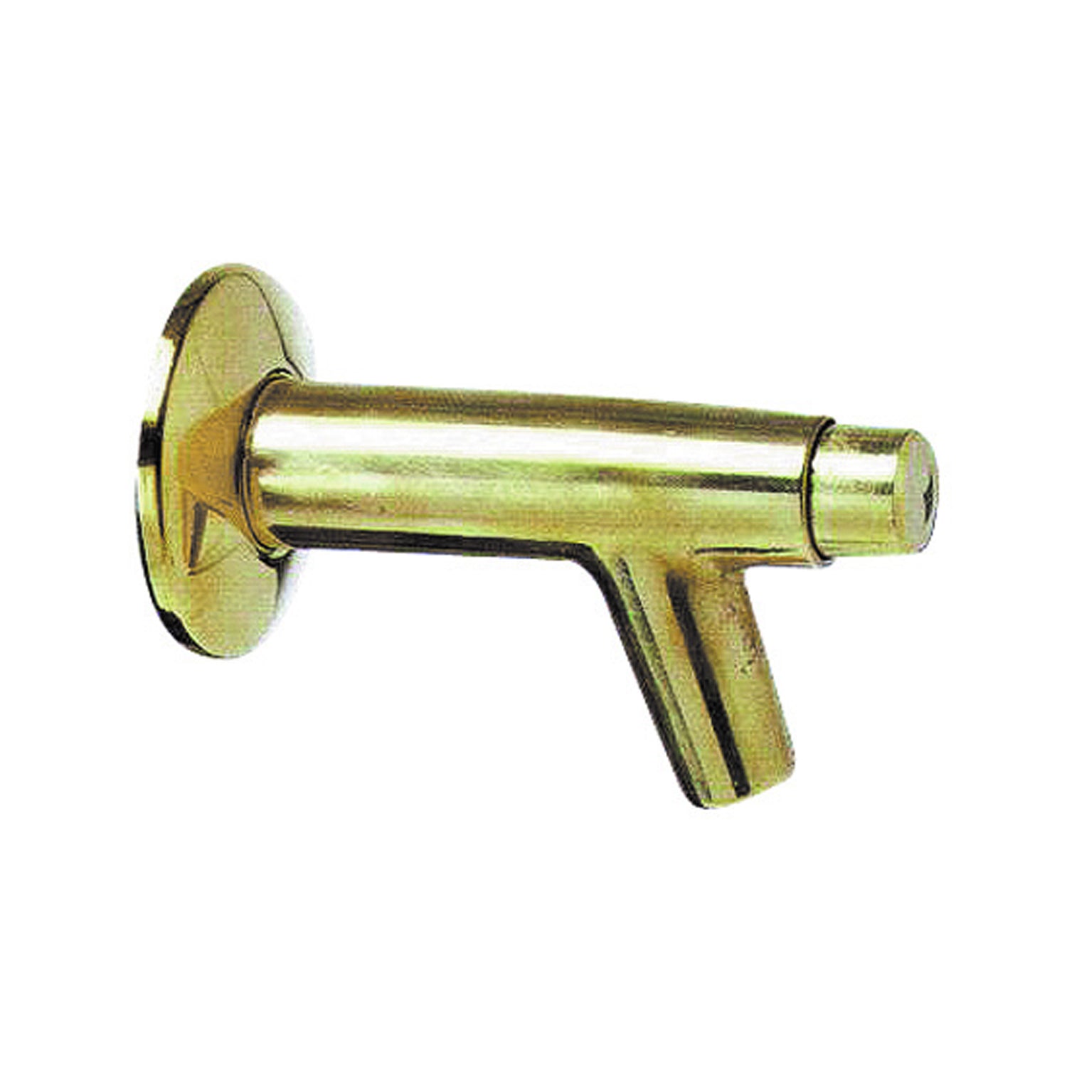 Rubinetto a pulsante semplice in ottone, attacco M 1/2 - Cromo