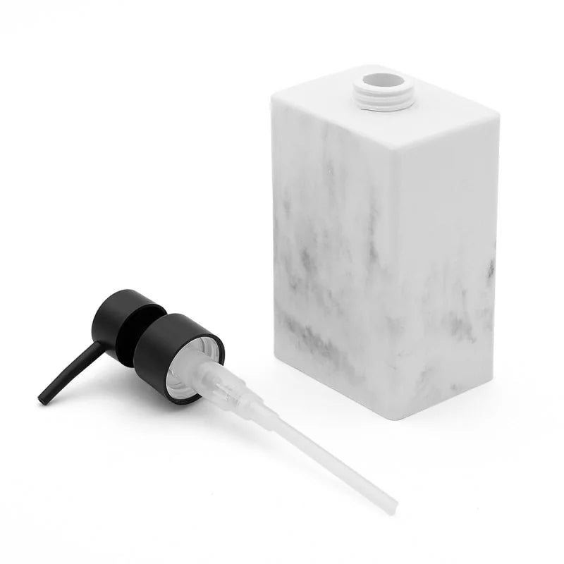 Dispenser sapone d'appoggio BathCore serie Marble - Effetto marmo bianco 2