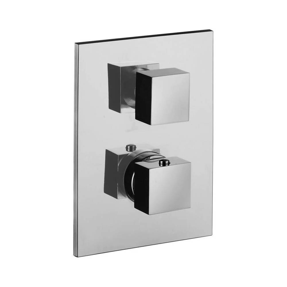 Miscelatore termostatico incasso doccia con 3 Uscite serie Level modello LEQ519CR/M cromato Paffoni by CeramicStore | Lo specialista del tuo bagno