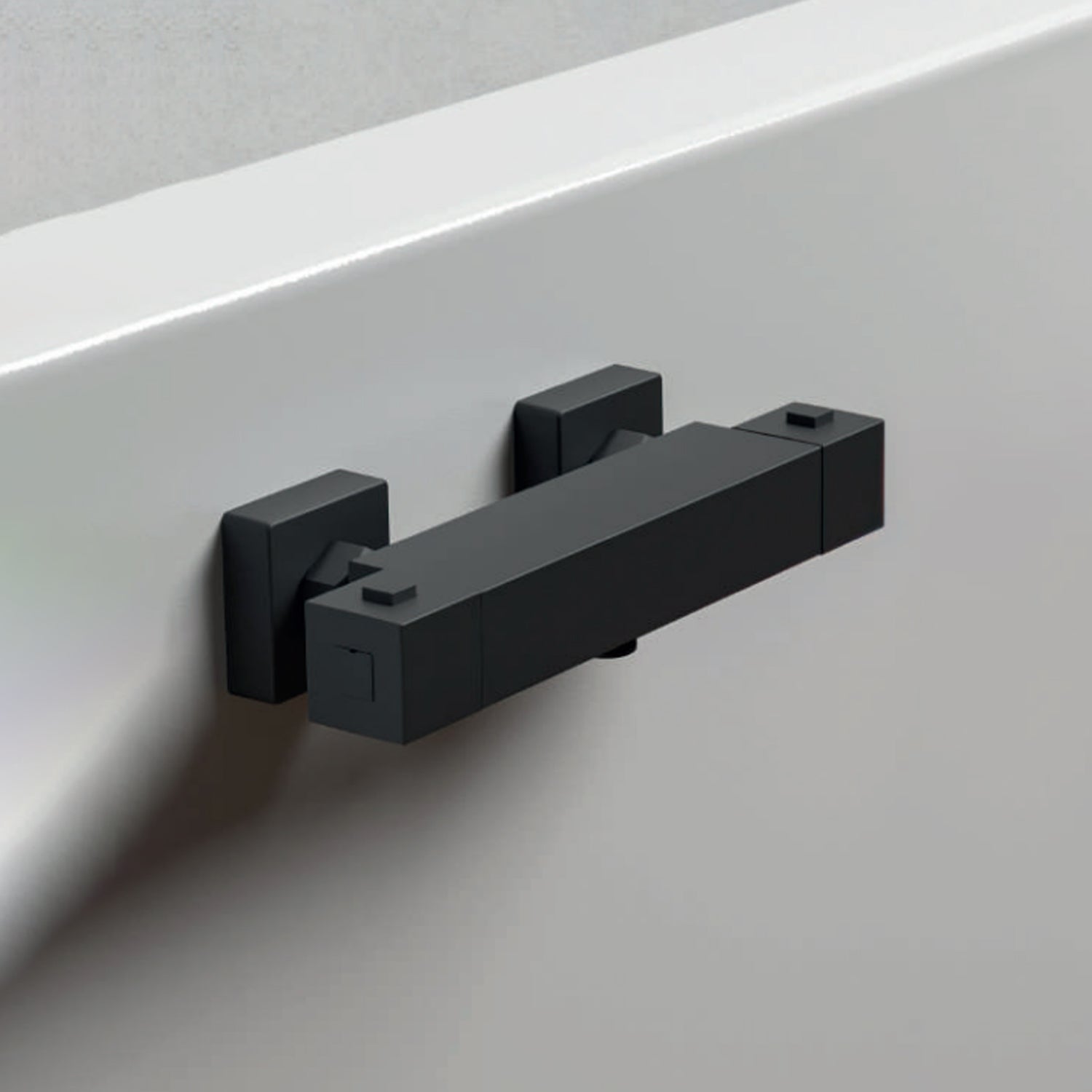  Miscelatore monocomando esterno termostatico per doccia RubiFlux serie Rose - Cromato by CeramicStore | Lo specialista del tuo bagno