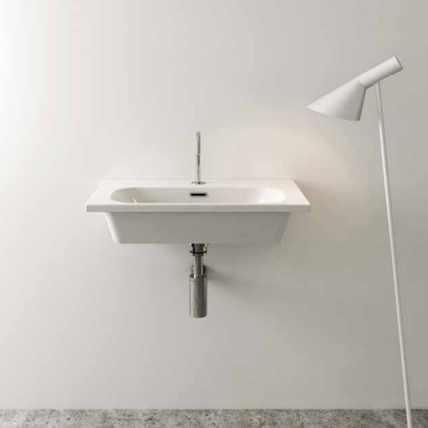 Lavabo Sospeso o da Incasso Domus Falerii modello F50 80x39 cm by CeramicStore | Lo specialista del tuo bagno