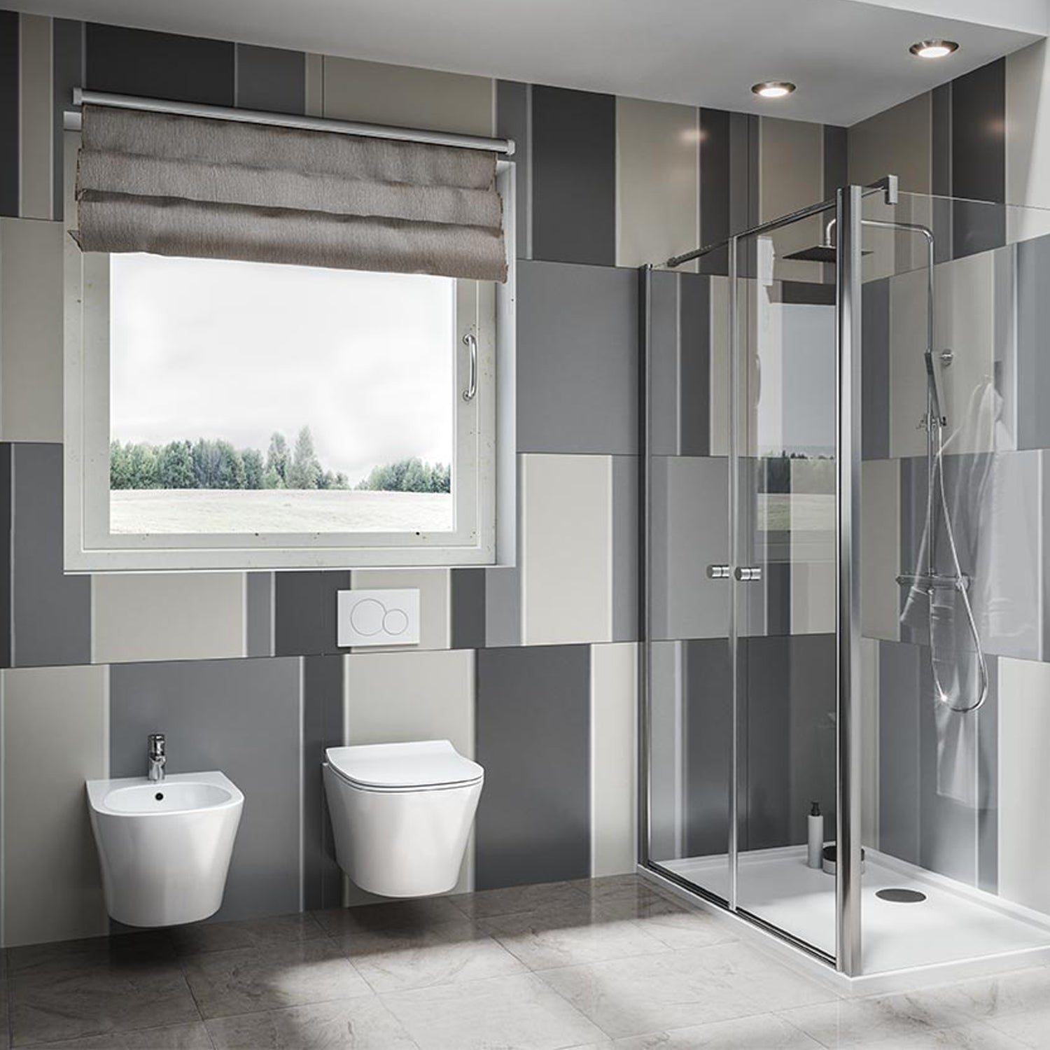  Sanitari sospesi con copriwater soft close BathCore serie Eira L 36 x P 53 cm €“ Bianco lucido by CeramicStore | Lo specialista del tuo bagno