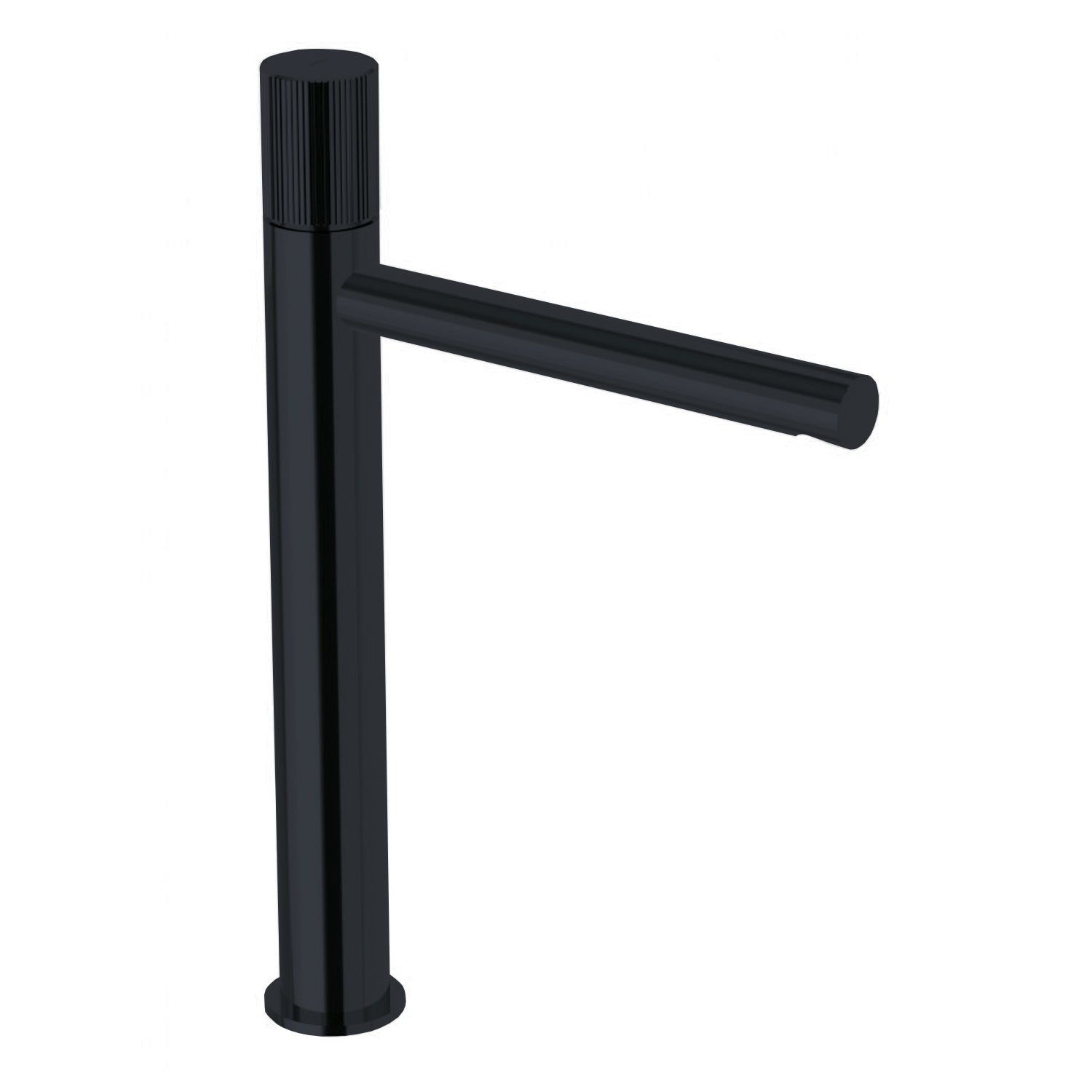 Miscelatore alto lavabo con scarico click clack Paffoni Jo Nero Opaco JO081K-NO