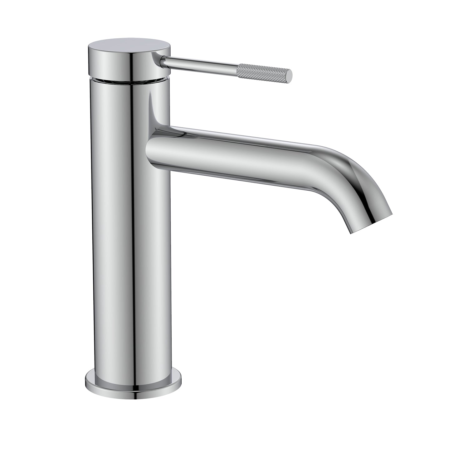 Miscelatore lavabo RubiFlux York in ottone completo di piletta click clack