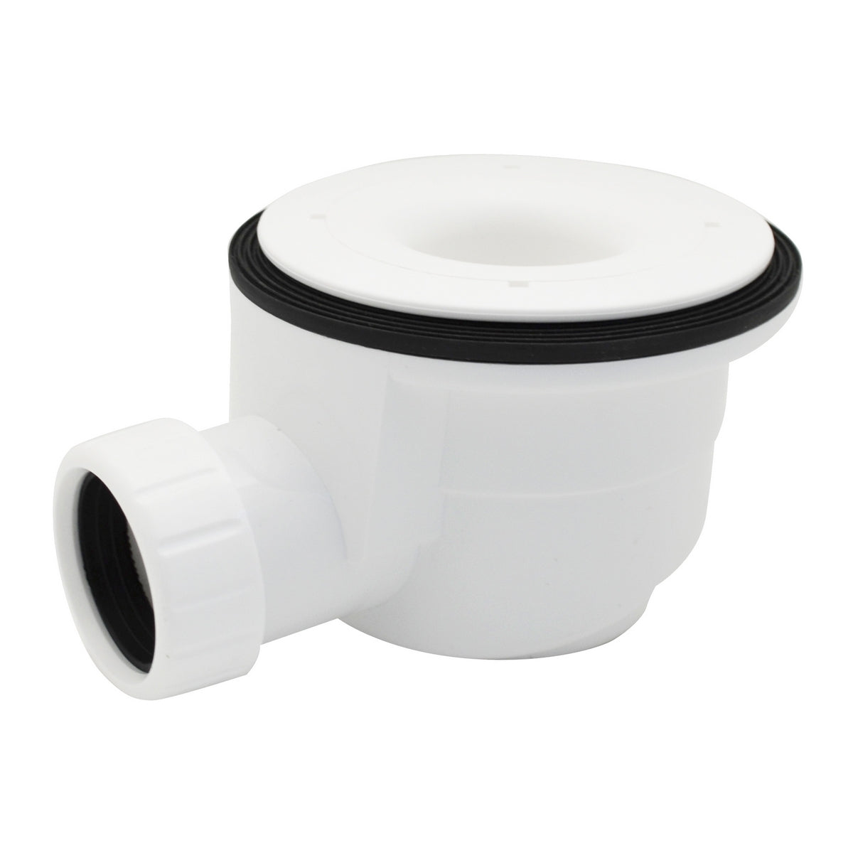 Piletta sifonata per piatti doccia linea Stone Essence ø90 mm