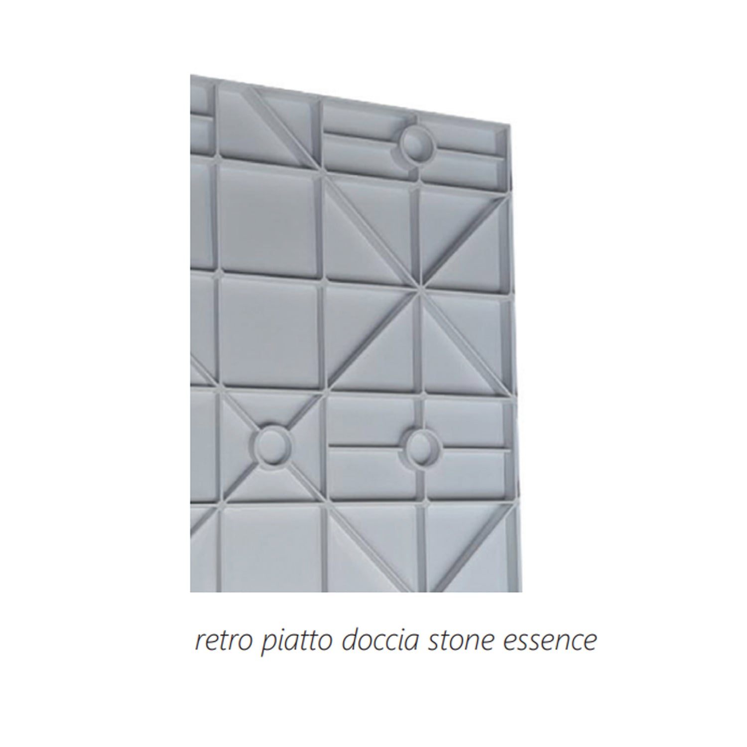 Piedino per piatto doccia Stone Essence - Nero 3