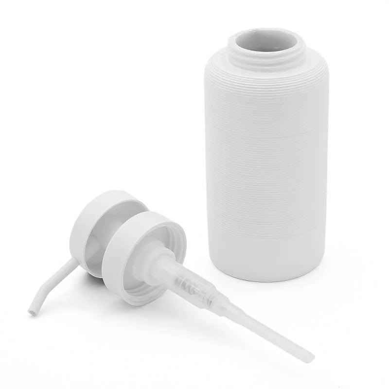 Dispenser bagno in poliresina BathCore serie Elena - Bianco 2