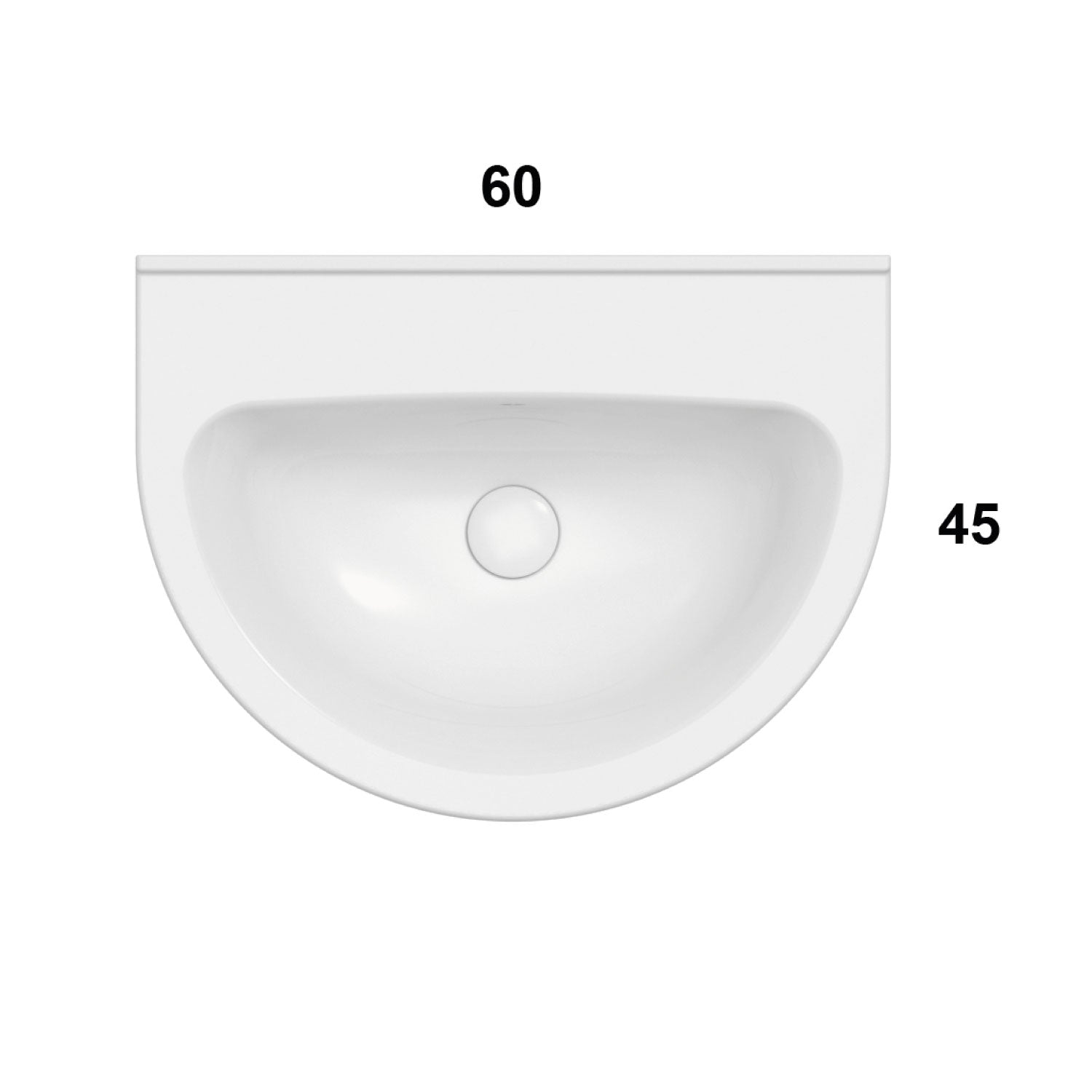 Lavabo Lavandino Sospeso modello Grace 60 Ceramica Globo by CeramicStore | Lo specialista del tuo bagno