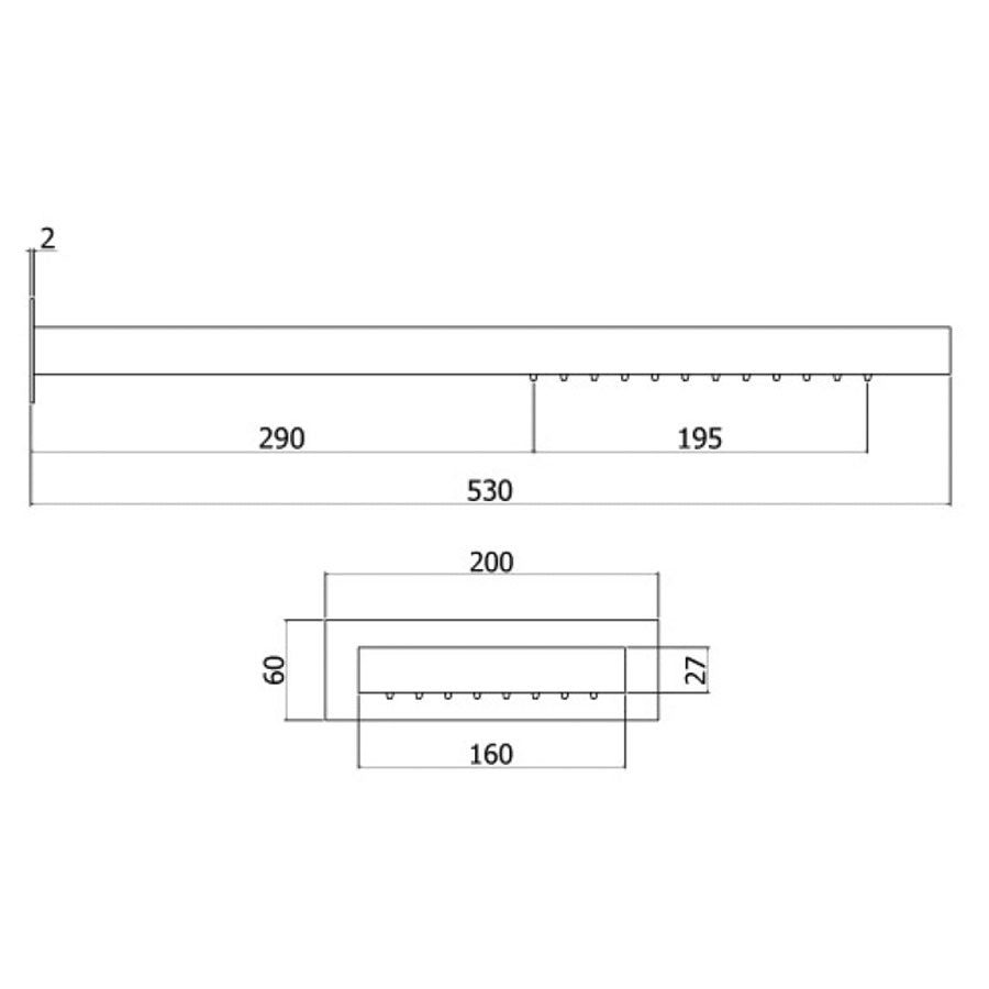  Soffione doccia in metallo con doppio getto a pioggia e a cascata Paffoni Cascade Nero Opaco by CeramicStore | Lo specialista del tuo bagno