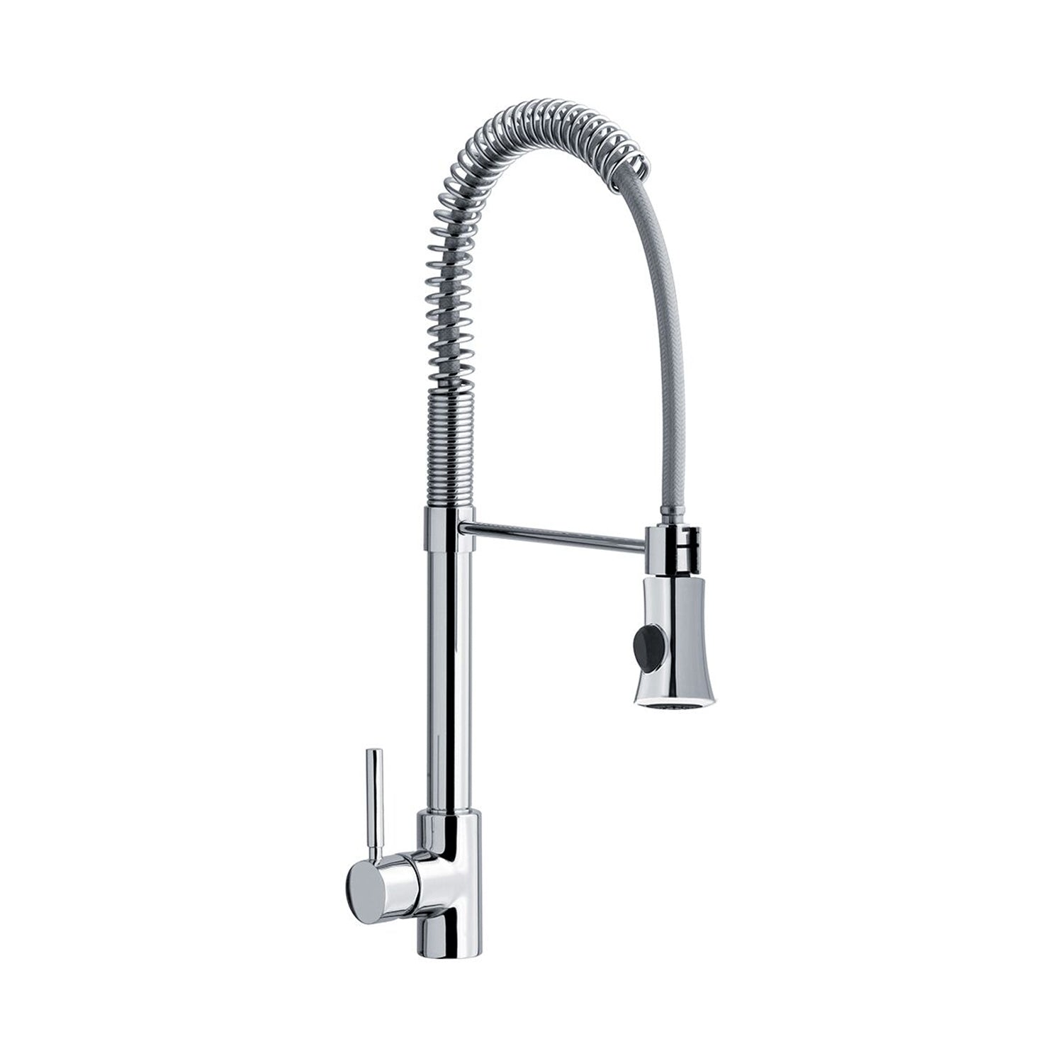 Miscelatore cucina in ottone con molla flessibile e 2 getti anticalcare by CeramicStore | Lo specialista del tuo bagno