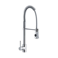 Miscelatore cucina in ottone con molla flessibile e 2 getti anticalcare by CeramicStore | Lo specialista del tuo bagno