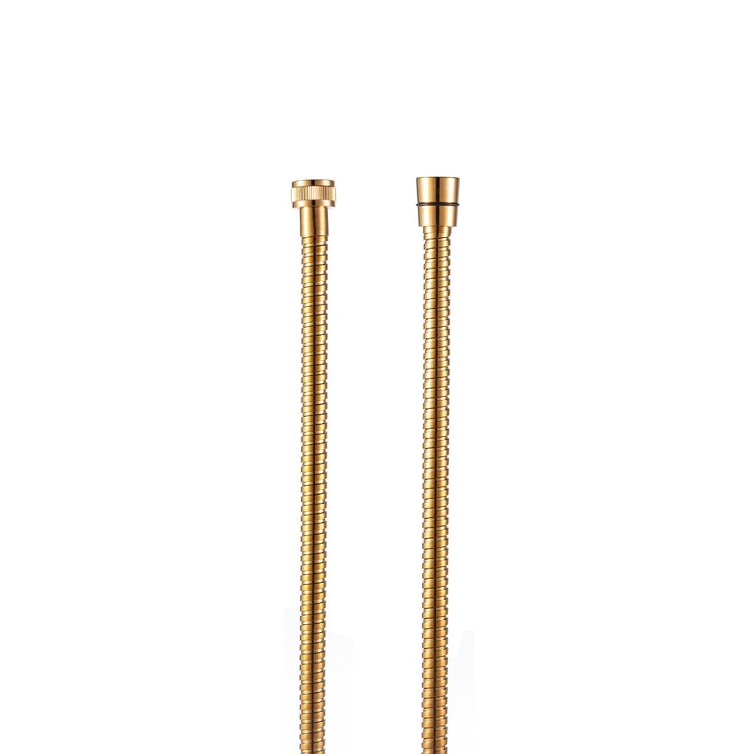 Flessibile doccia a doppia aggraffatura 150cm oro by CeramicStore | Lo specialista del tuo bagno