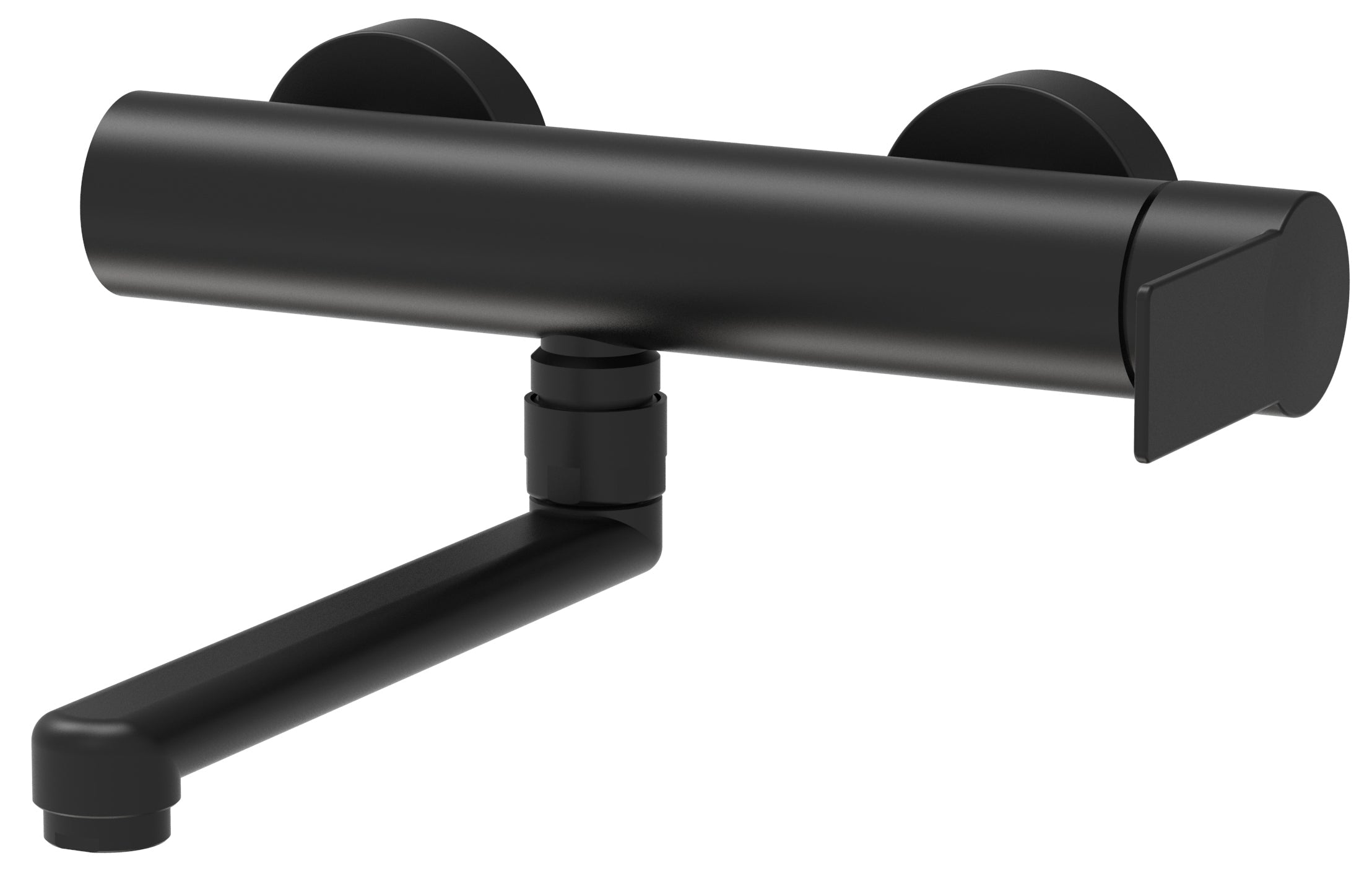 Miscelatore lavello a parete Paffoni serie Tango - Nero Opaco by CeramicStore | Lo specialista del tuo bagno