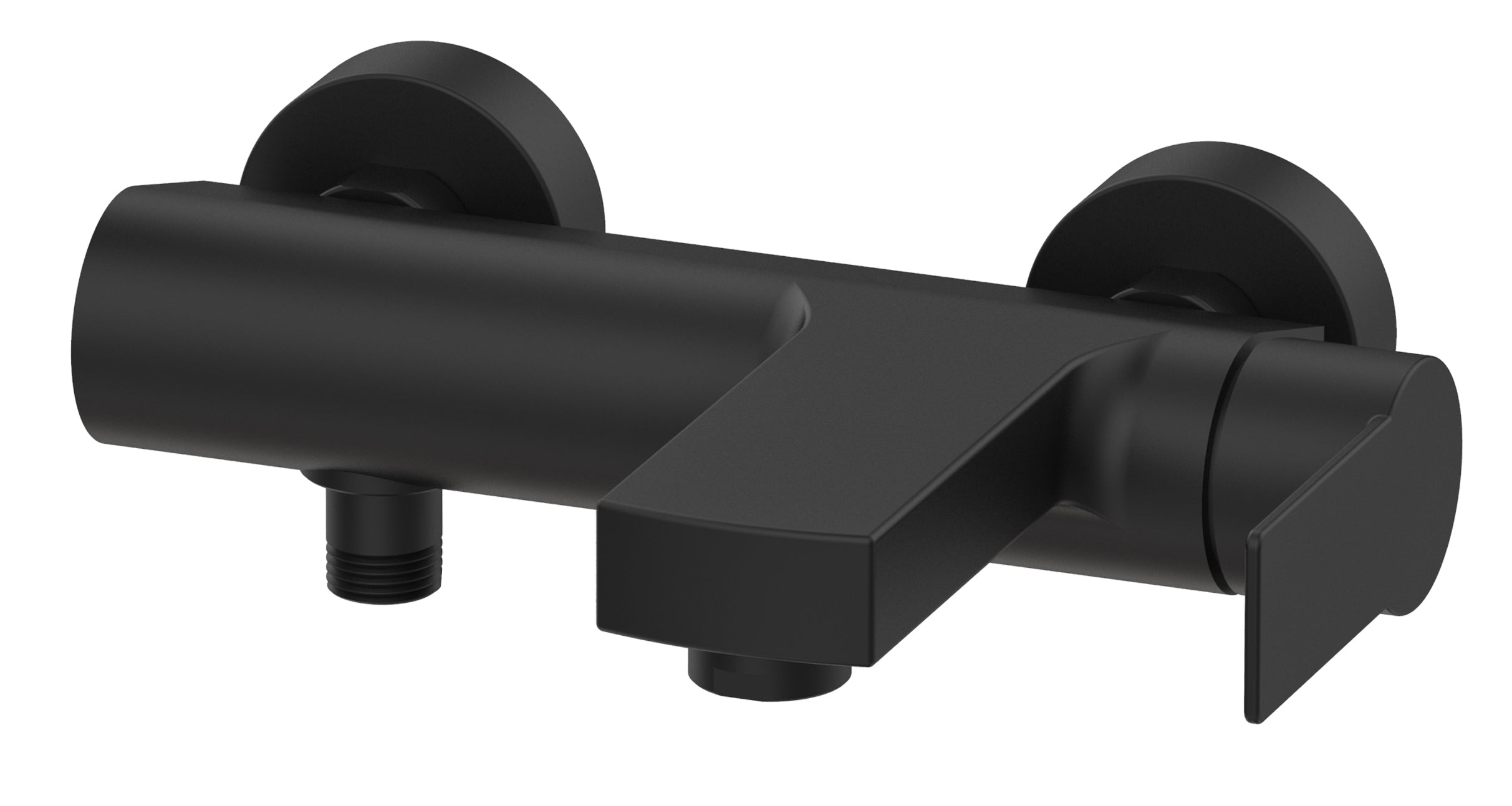 Miscelatore vasca a parete Paffoni serie Tango - Nero Opaco by CeramicStore | Lo specialista del tuo bagno