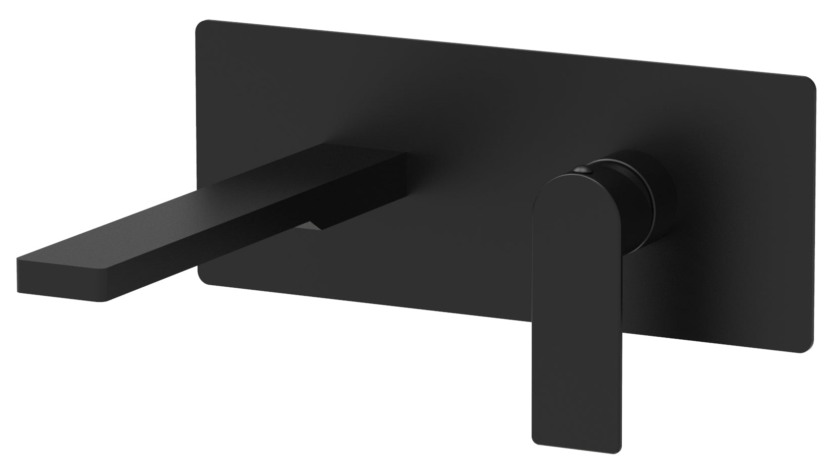 Miscelatore doccia a parete Paffoni serie Tango con bocca lunga 150 mm - Nero Opaco