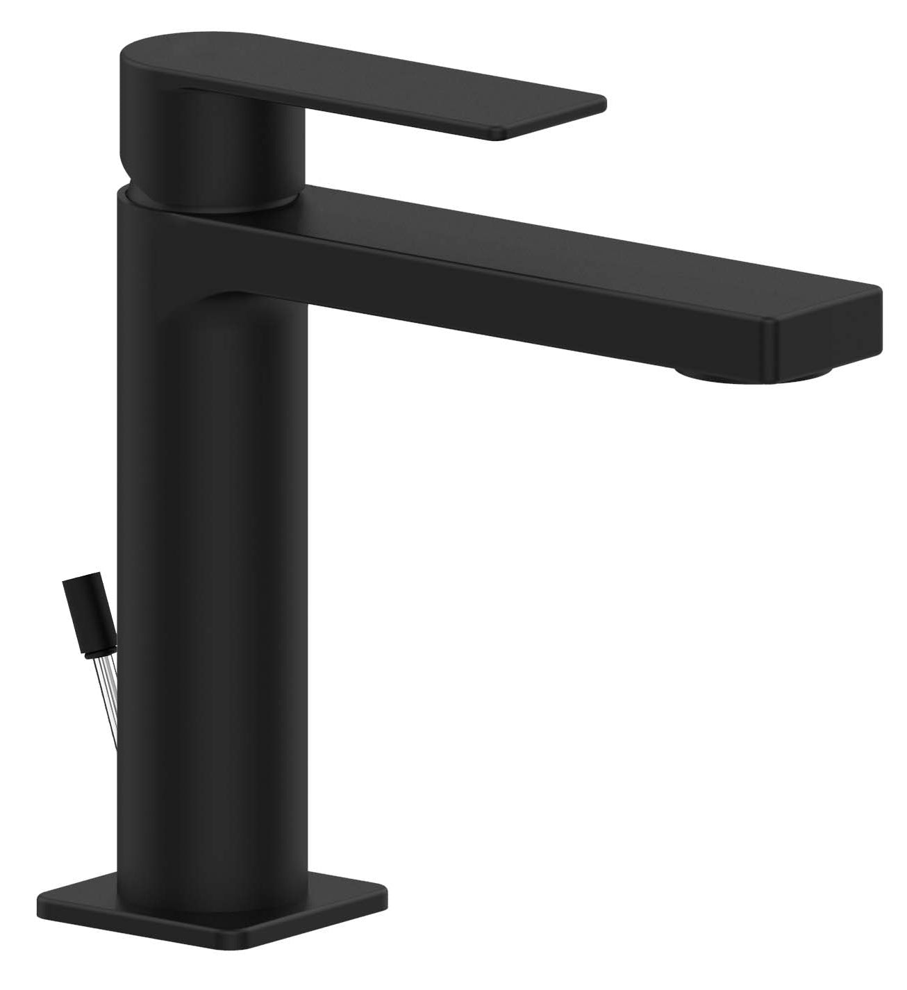 Miscelatore lavabo con scarico Paffoni serie Tango - Nero Opaco by CeramicStore | Lo specialista del tuo bagno