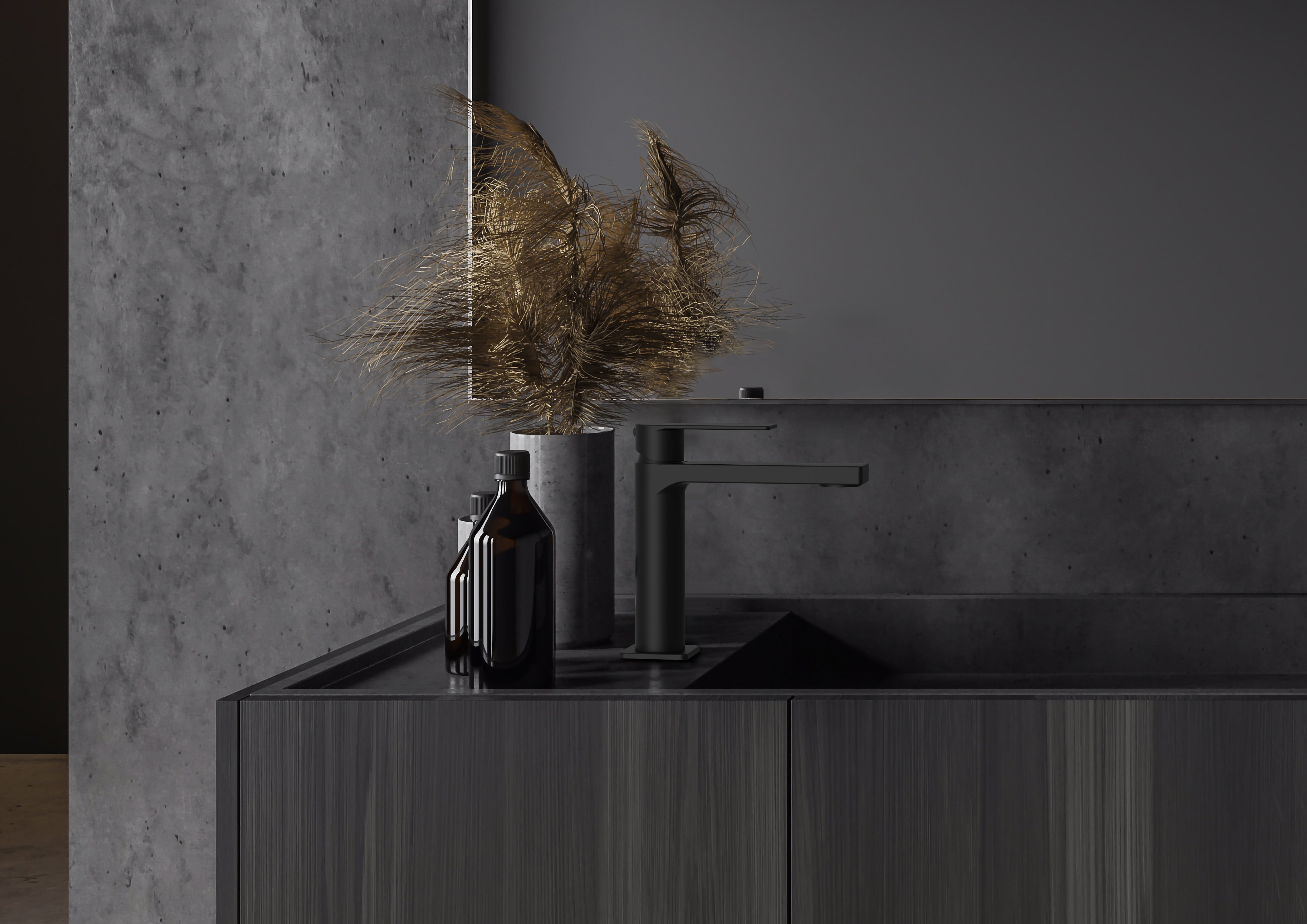  Miscelatore lavabo Paffoni serie Tango con piletta Click-Clack inclusa - Nero Opaco by CeramicStore | Lo specialista del tuo bagno