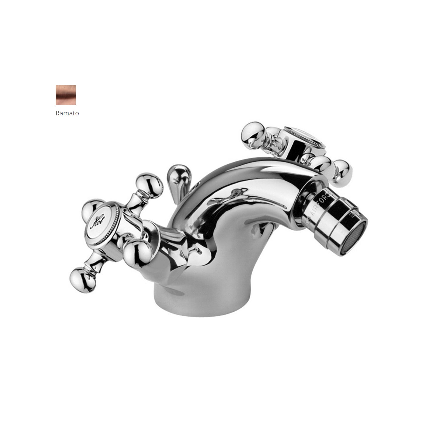 Monoforo bidet con scarico automatico Paffoni serie Viola - Ramato by CeramicStore | Lo specialista del tuo bagno