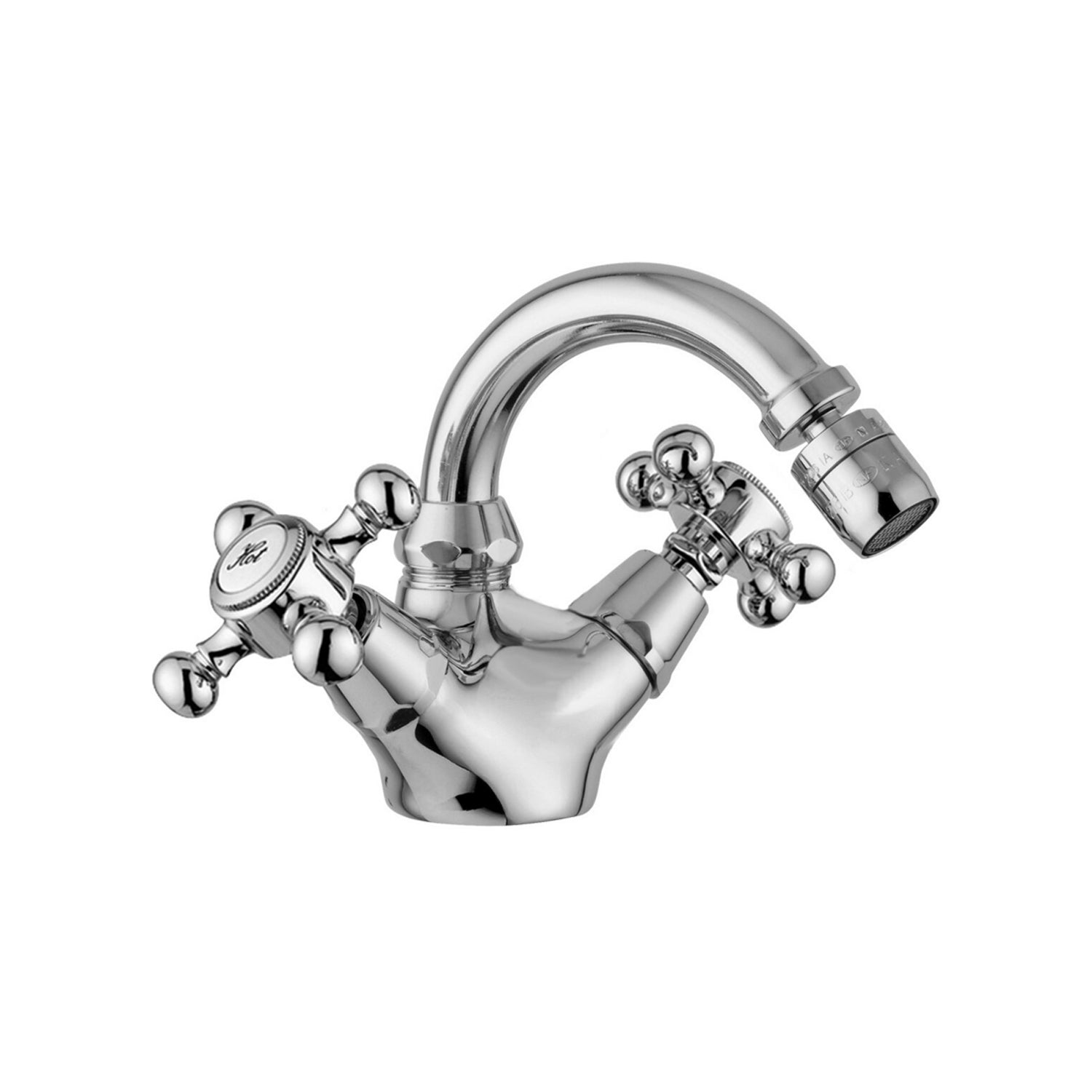 Monoforo bidet senza scarico con canna orientabile Paffoni serie Viola - Cromato by CeramicStore | Lo specialista del tuo bagno