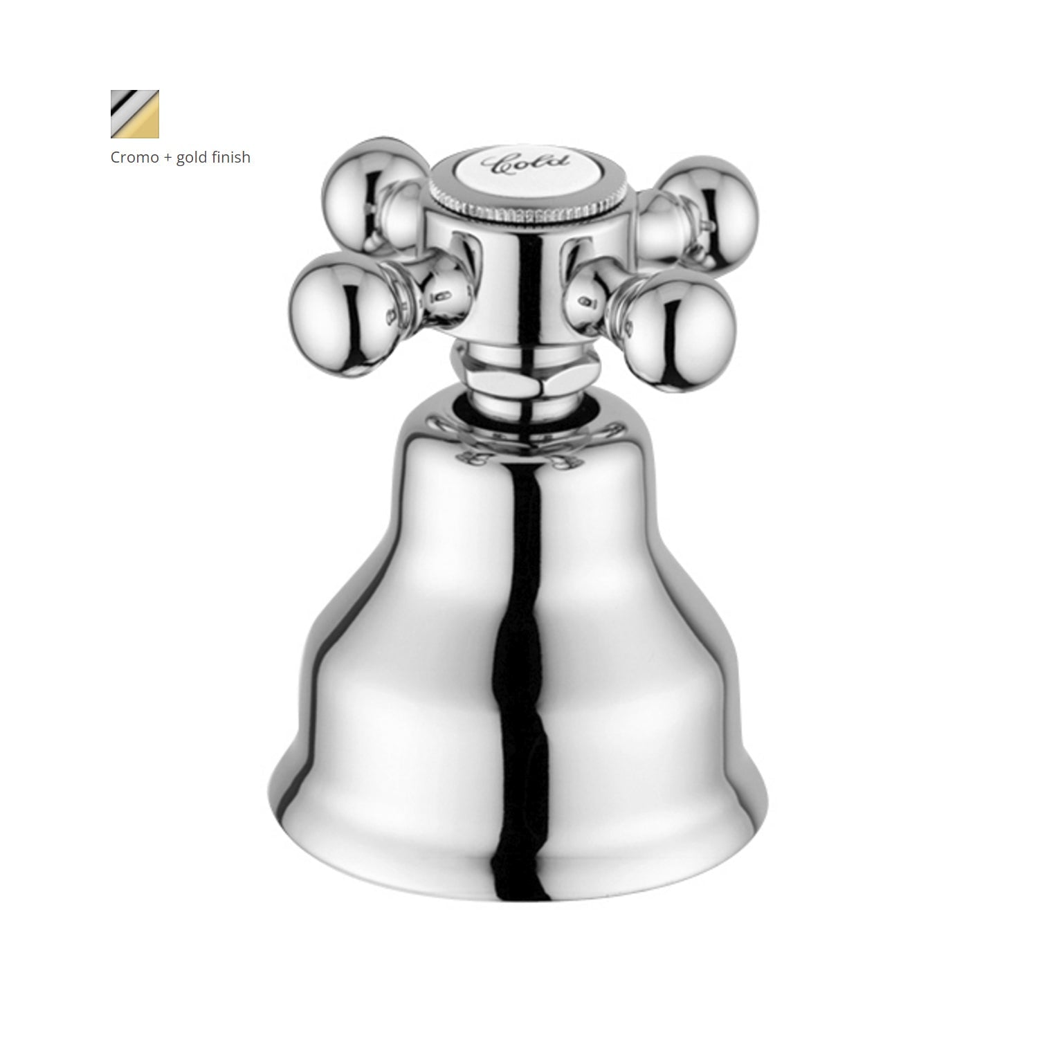 Rubinetto bidet Paffoni serie Viola - Cromo/Gold finish by CeramicStore | Lo specialista del tuo bagno