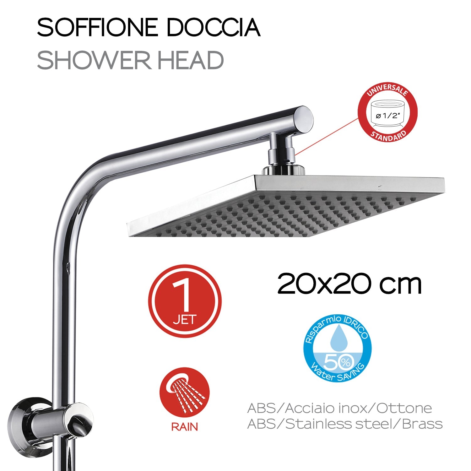  doccetta e deviatore Easy by CeramicStore | Lo specialista del tuo bagno