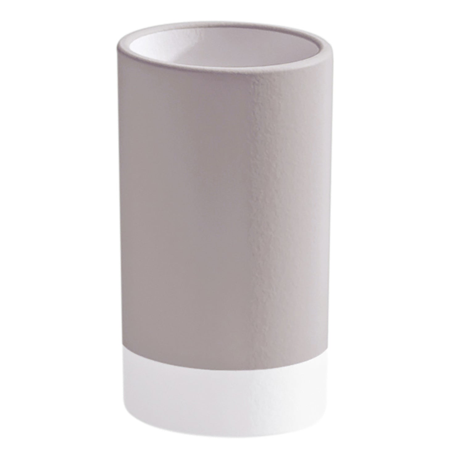 Portaspazzolini in ceramica Gedy serie New Mizar - Tortora Chiaro