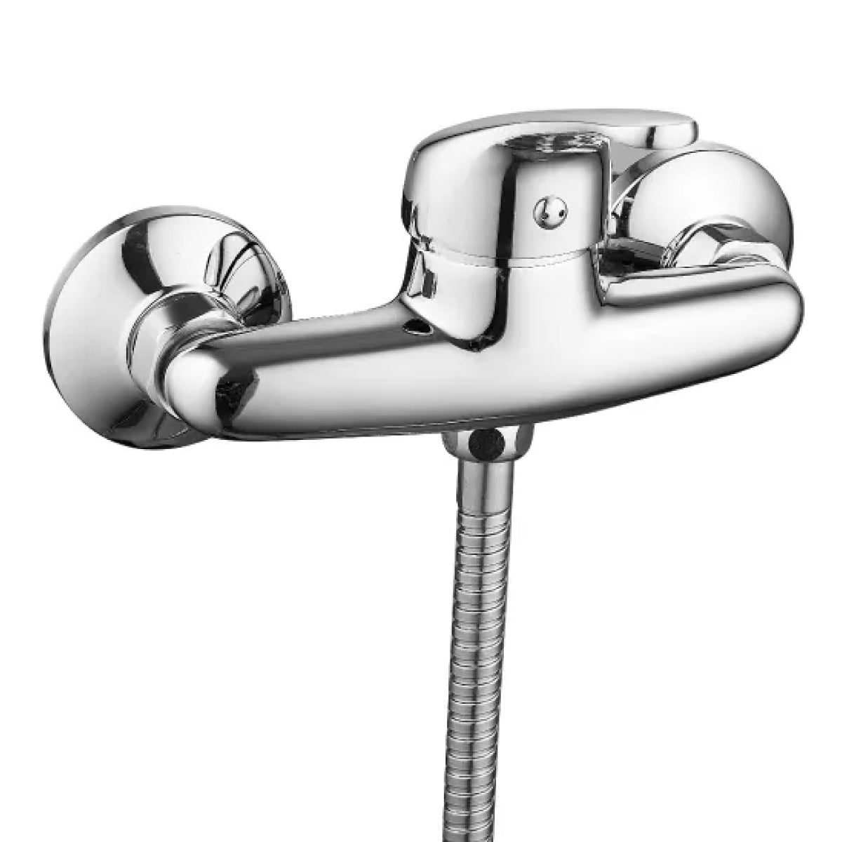 Rubinetto miscelatore monocomando esterno doccia RubiFlux Blu 2.0