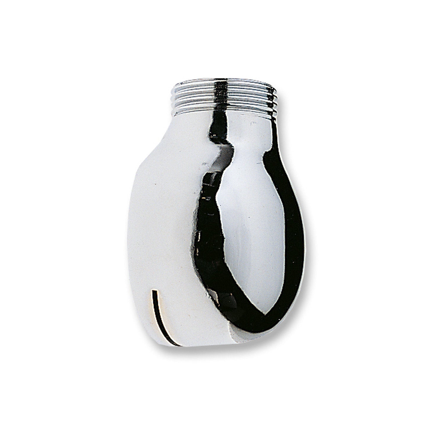 Spartiacque per orinatoio con attacco verticale 1" RubiFlux - Cromo