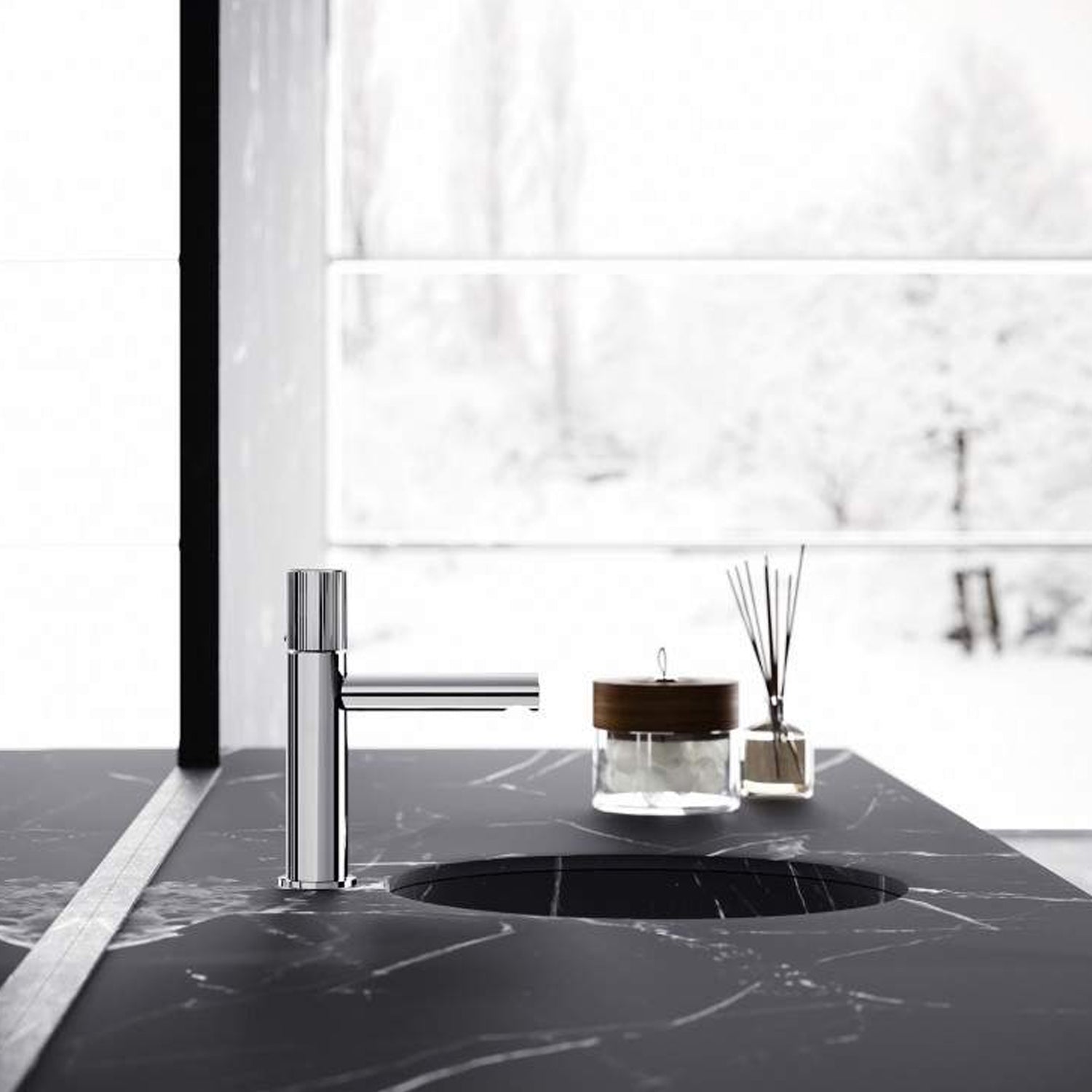  Set di miscelatori lavabo-bidet-doccia con deviatore Paffoni Jo Cromato by CeramicStore | Lo specialista del tuo bagno