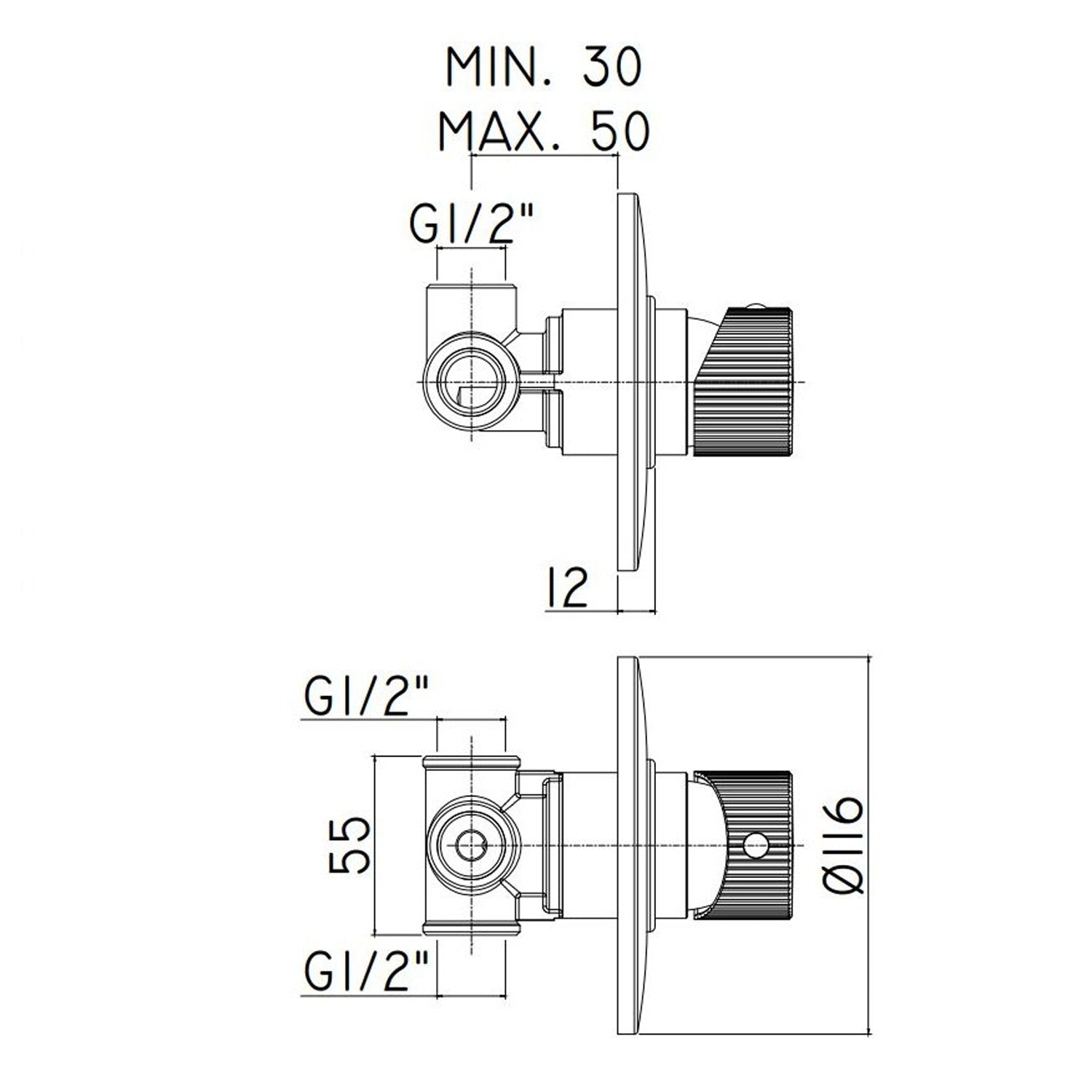  Set di miscelatori lavabo alto-bidet-doccia con deviatore Paffoni Jo Cromato by CeramicStore | Lo specialista del tuo bagno