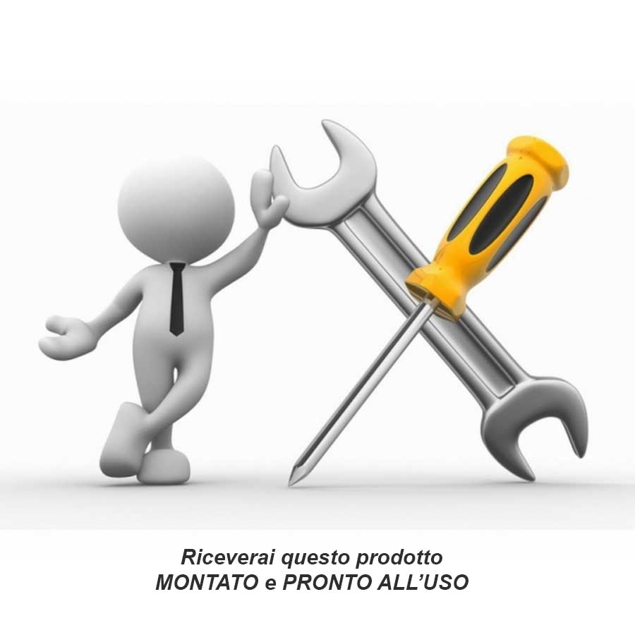  Coprivaso in termoindurente cm.50 BOWL+ bianco soft close