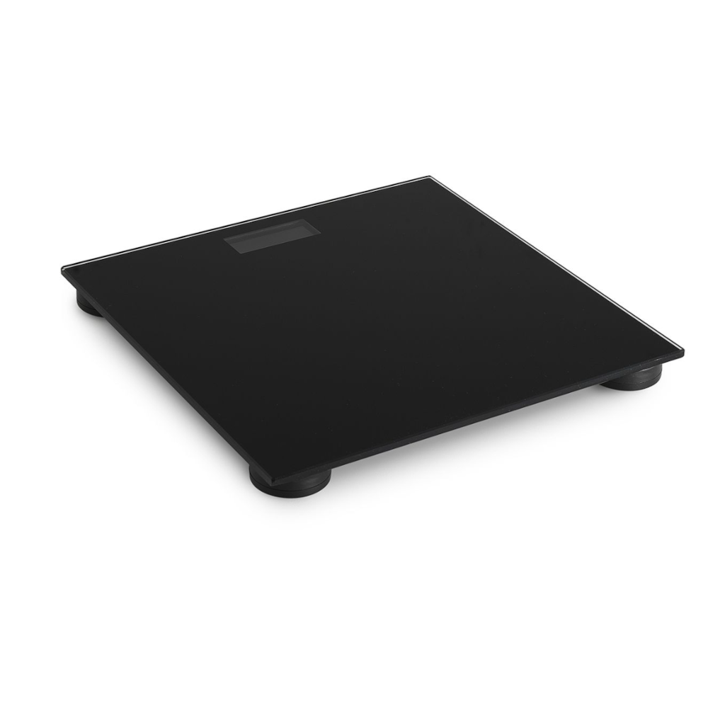 Bilancia pesapersone 28x28cm in vetro nero collezione CRYSTAL a marchio GEDY by CeramicStore | Lo specialista del tuo bagno