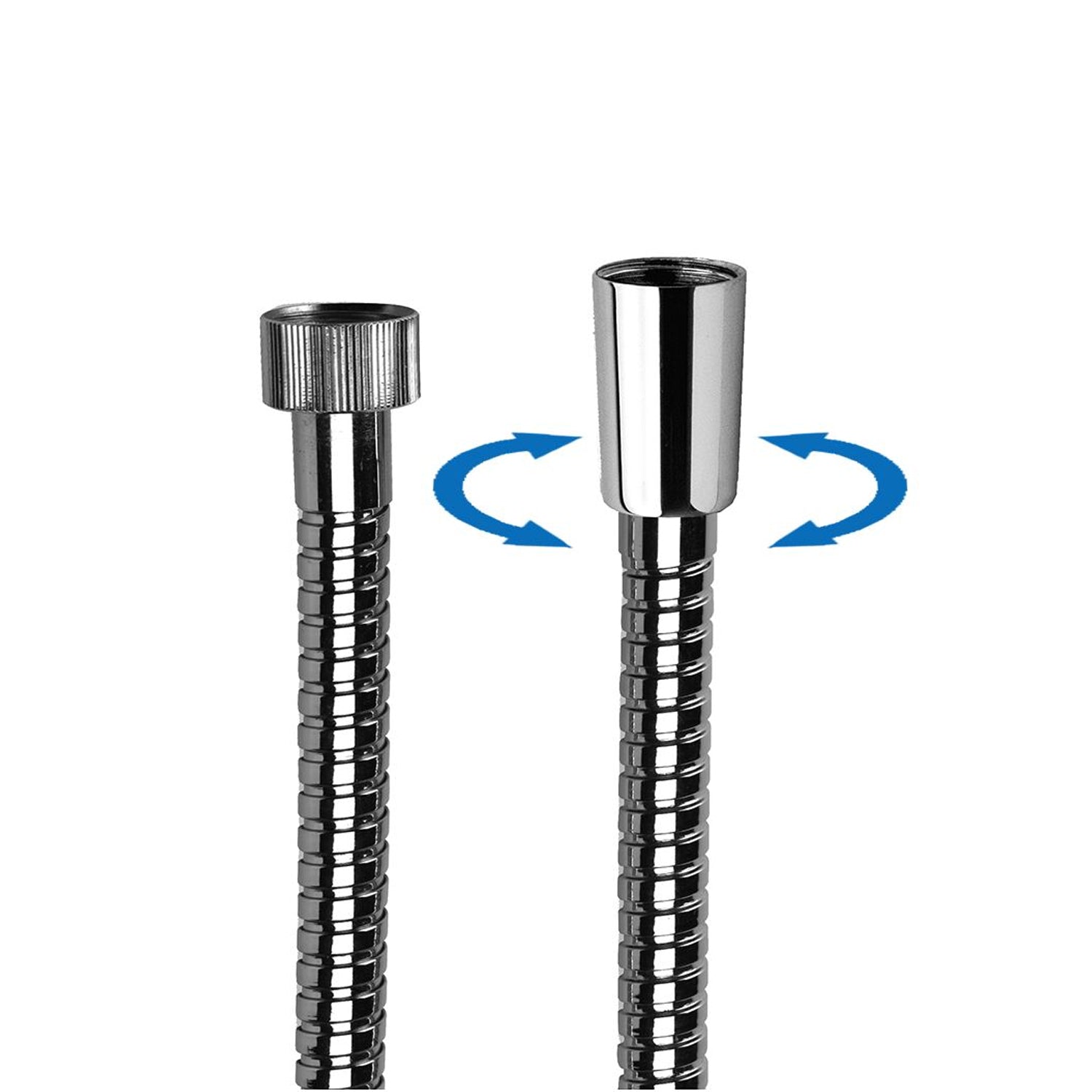  Flessibile doccia a doppia aggraffatura antitorsione 200cm bag by CeramicStore | Lo specialista del tuo bagno