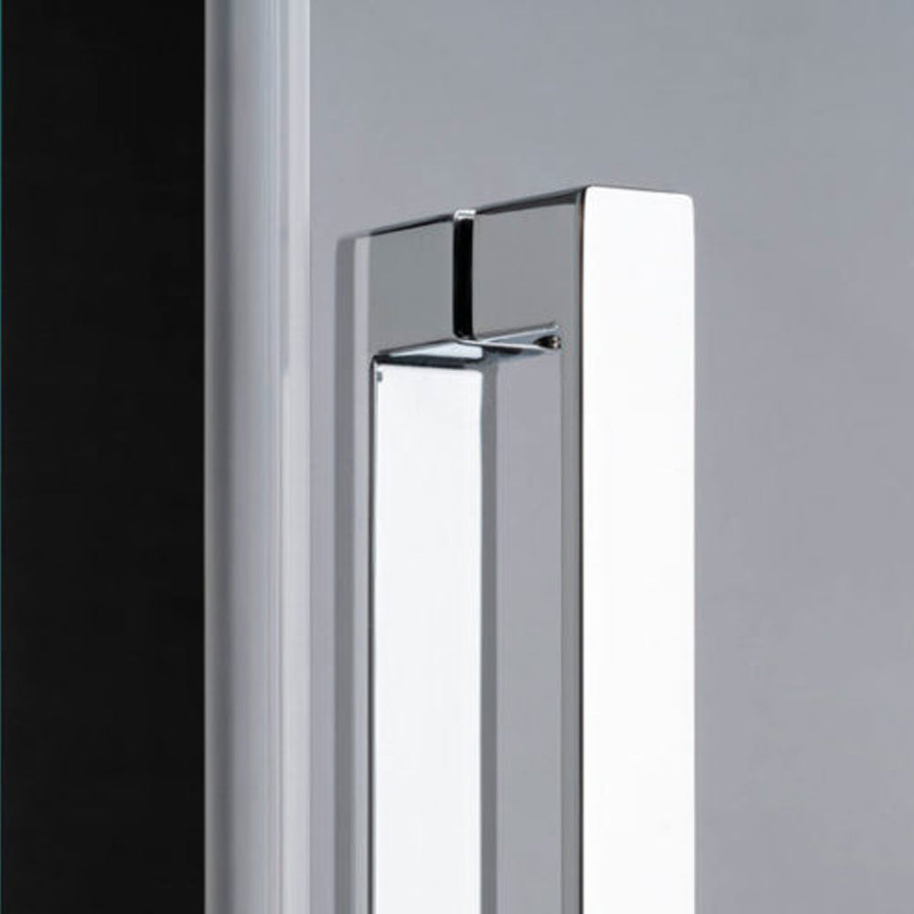  Box doccia rettangolare con apertura scorrevole verso destra cm 120x80 modello Lauren in cristallo temperato mm 8 by CeramicStore | Lo specialista del tuo bagno