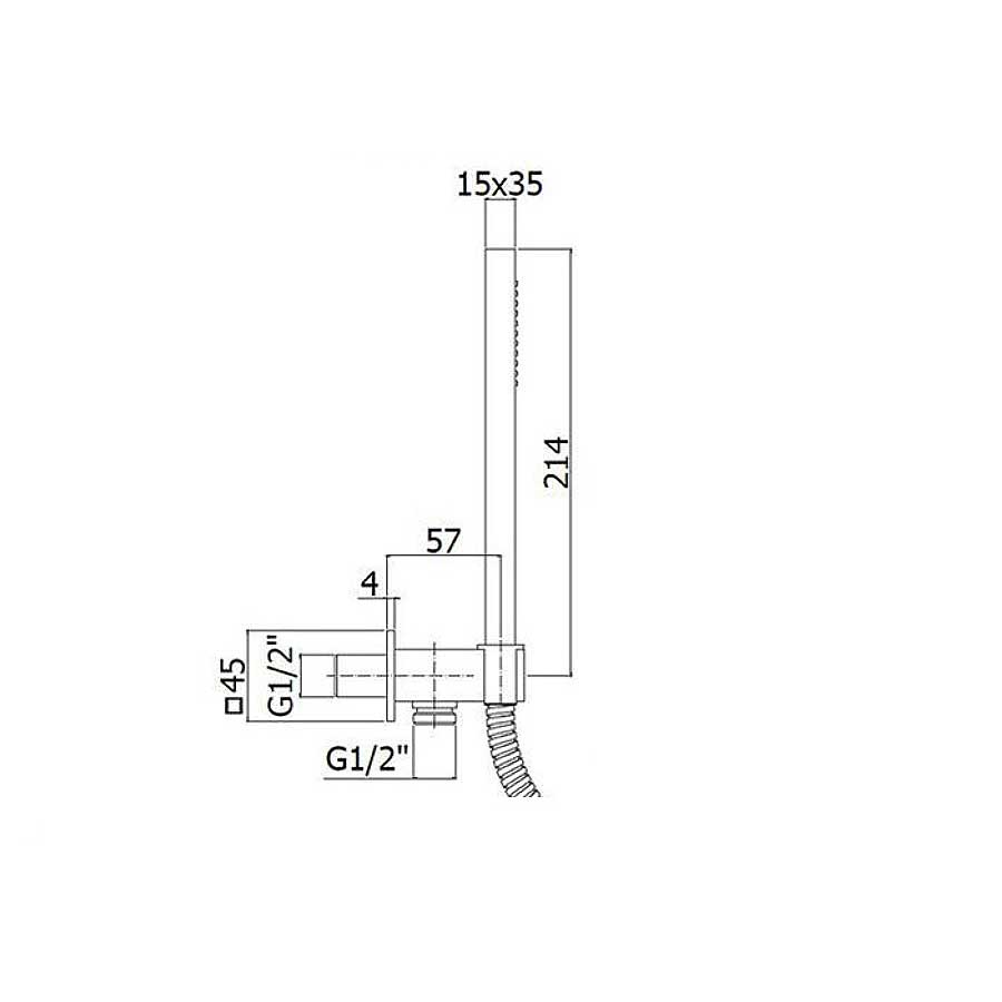  braccio doccia e set duplex Paffoni by CeramicStore | Lo specialista del tuo bagno