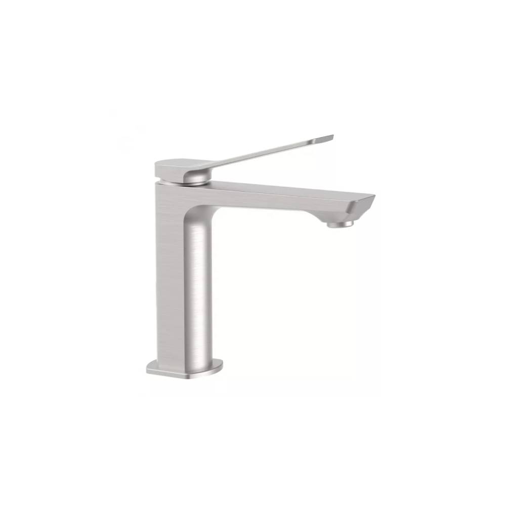 Miscelatore lavabo senza scarico serie Tilt modello TI071ST steel looking Paffoni by CeramicStore | Lo specialista del tuo bagno
