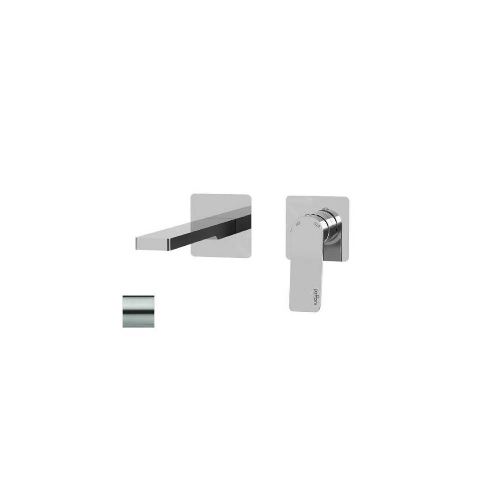 Miscelatore doccia ad incasso serie Tilt modello TI105ST70 steel looking Paffoni by CeramicStore | Lo specialista del tuo bagno