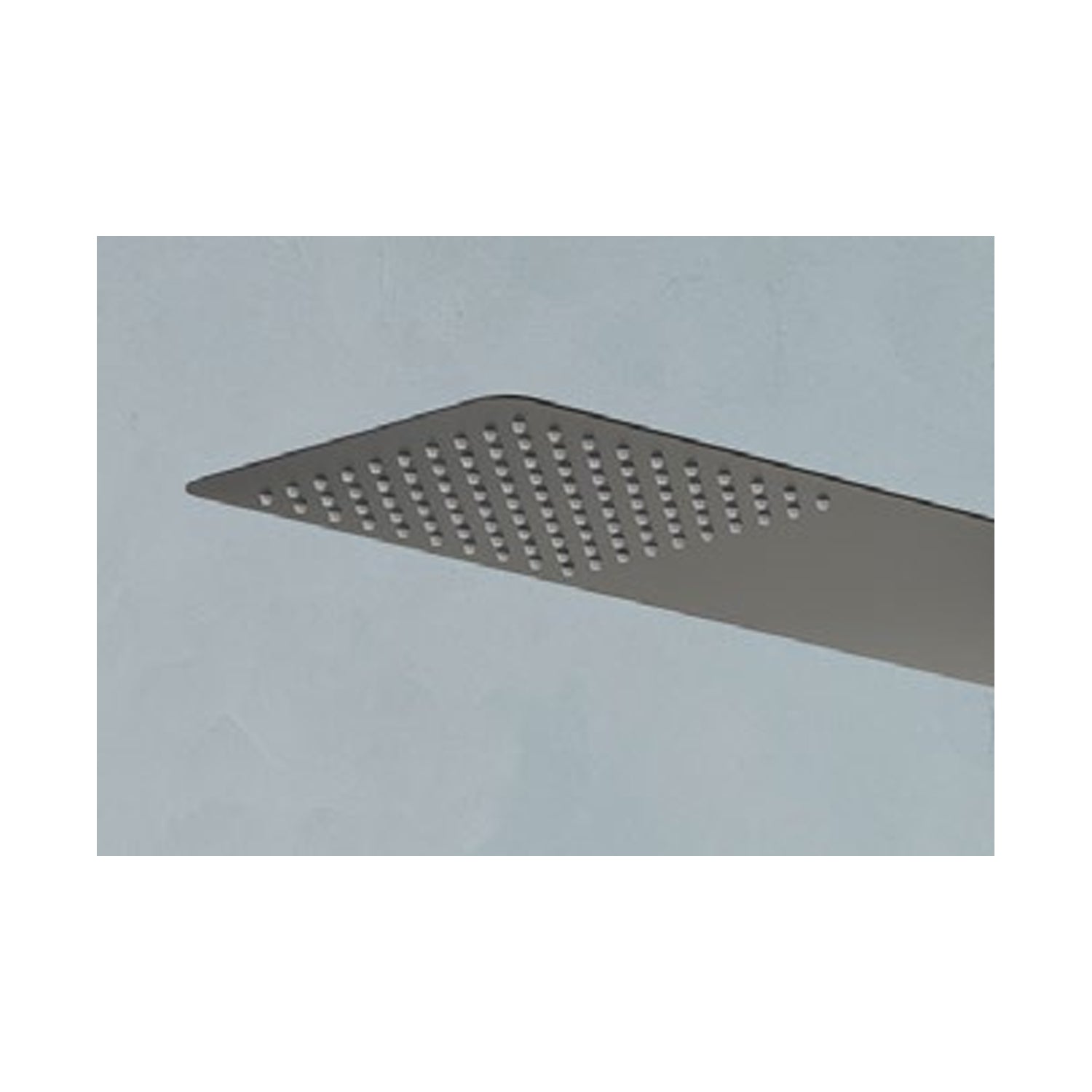 Pannello doccia idromassaggio Jesolo acciaio inox nero opaco miscelatore incasso a 3 vie 3