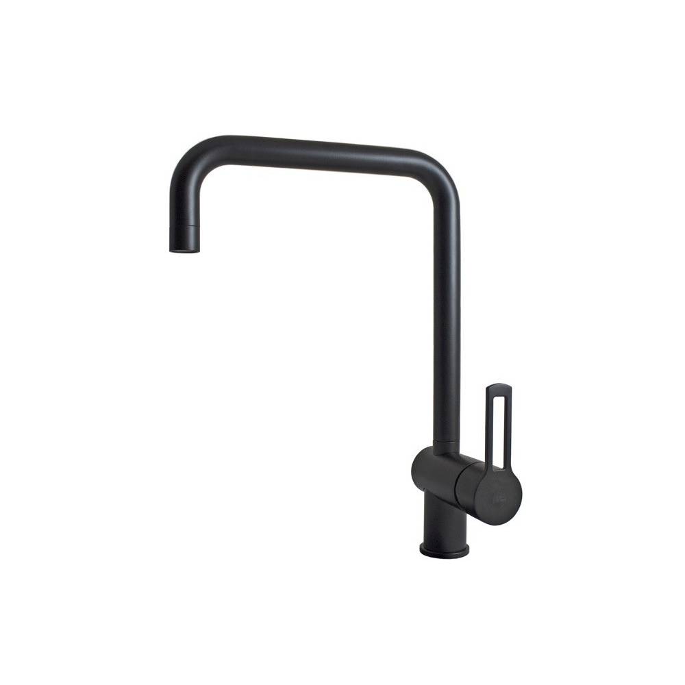 Miscelatore lavello canna tubo 2 Pieghe serie Ringo modello RIN980NO nero opaco Paffoni by CeramicStore | Lo specialista del tuo bagno