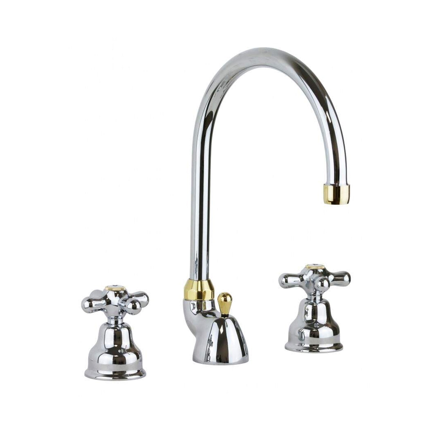 Batteria lavabo a 3 fori con canna orientabile Paffoni serie Viola - Cromo/Golf finish by CeramicStore | Lo specialista del tuo bagno