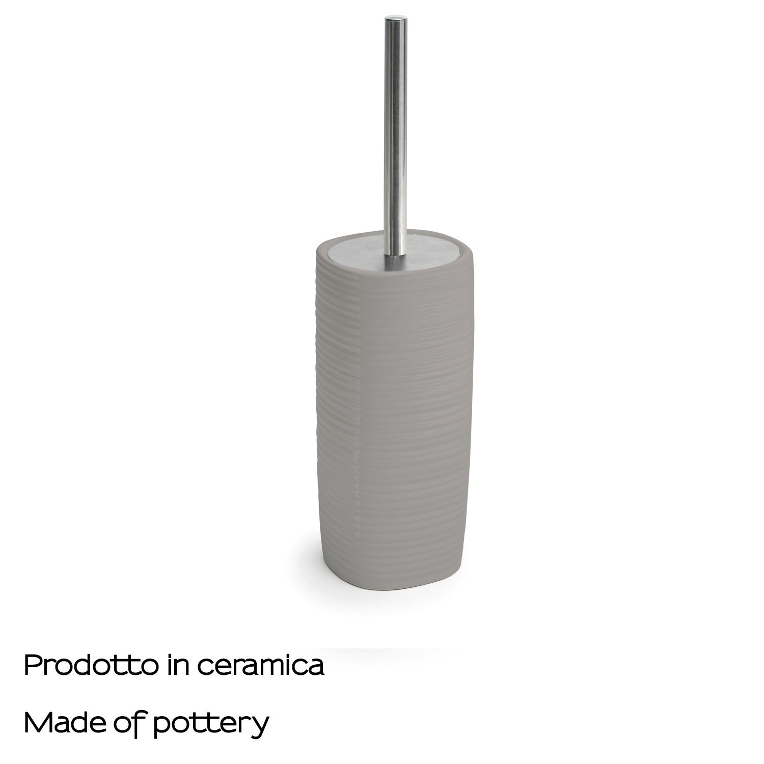  Scopino in ceramica Gedy serie Kelly - Grigio by CeramicStore | Lo specialista del tuo bagno