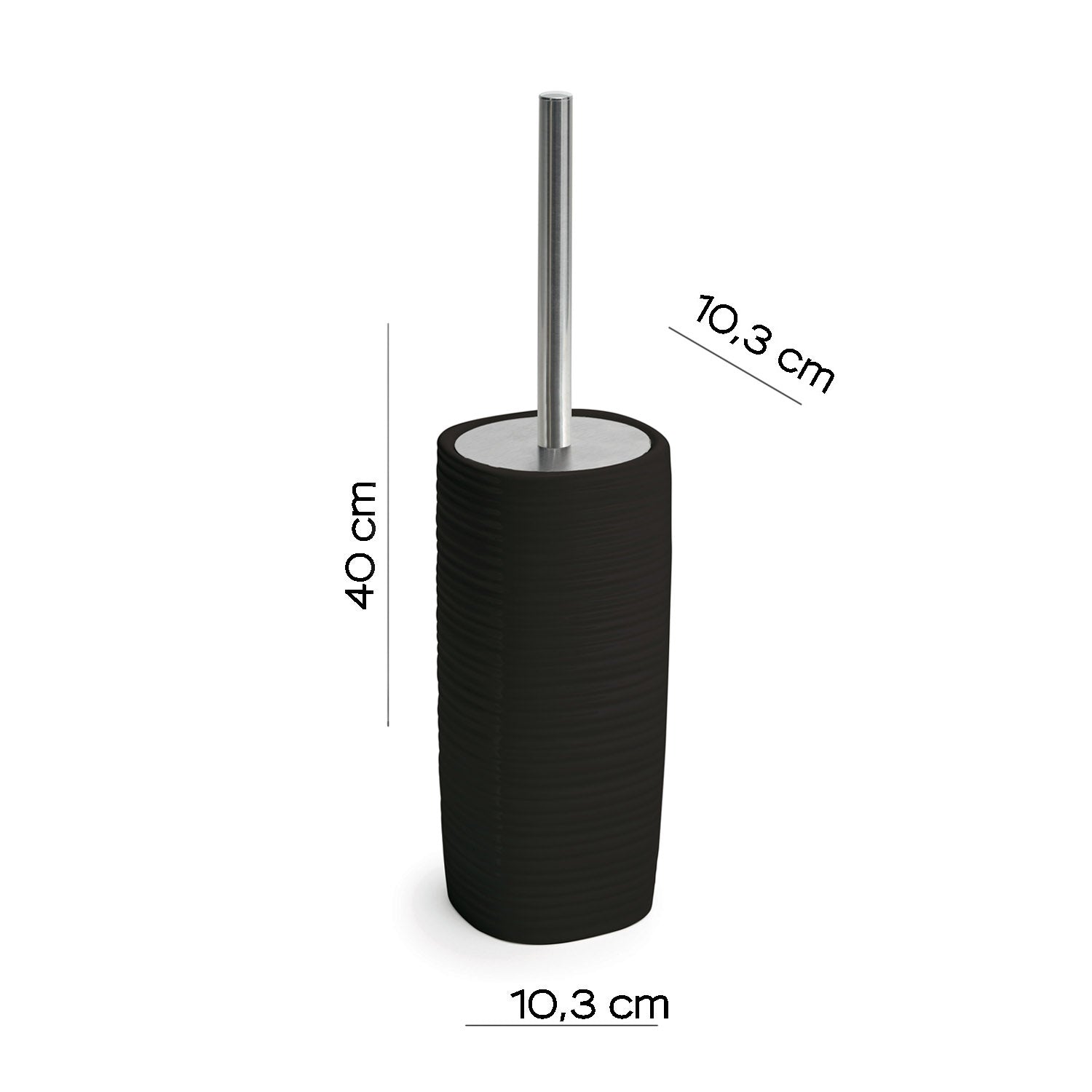  Scopino in ceramica Gedy serie Kelly - Nero by CeramicStore | Lo specialista del tuo bagno