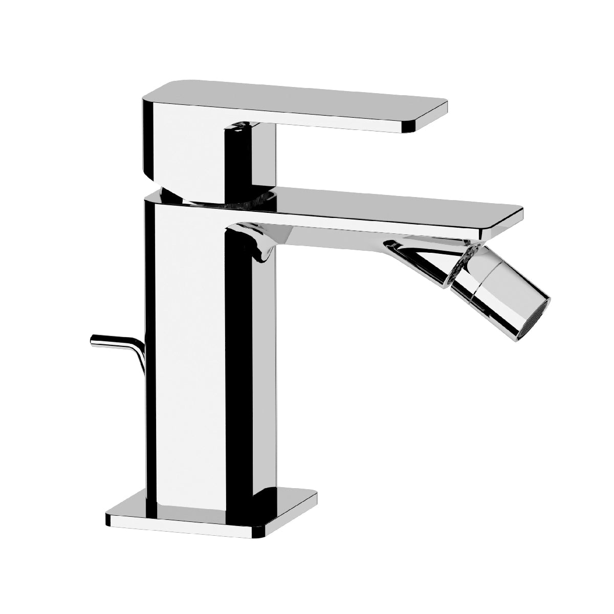 Kit miscelatore lavabo, bidet con scarico e doccia Mariani serie Icon - Cromo 2