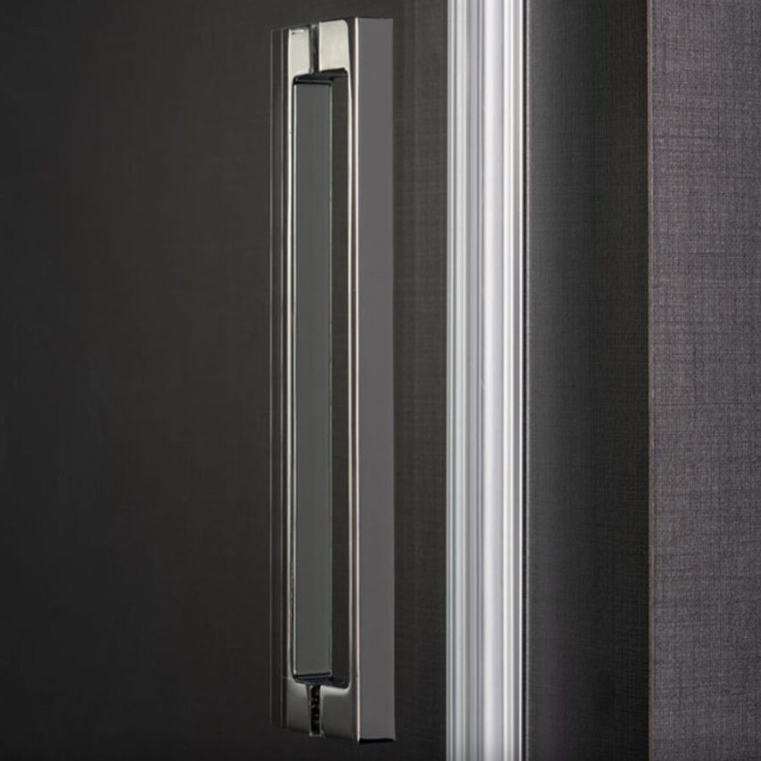 Porta doccia Kronos apertura saloon da 105 cm cristallo trasparente 6 mm temperato 5