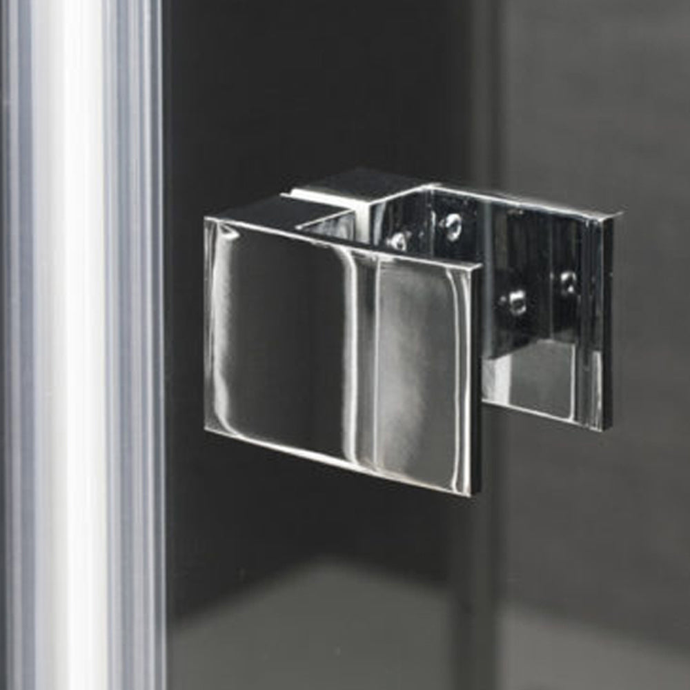 Porta doccia battente cm 90 modello Kronos in cristallo temperato mm 6 11