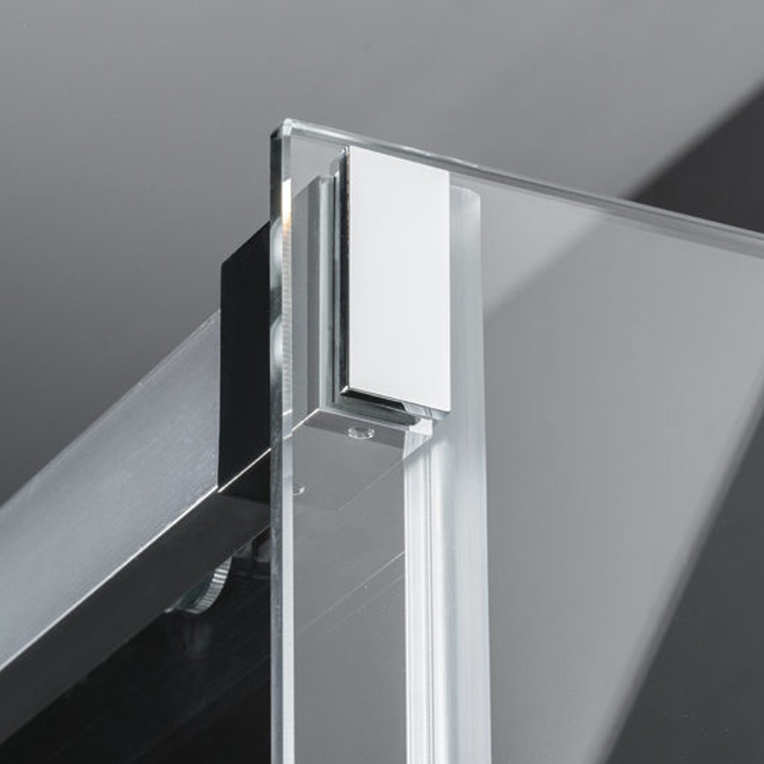 Porta doccia apertura scorrevole reversibile cm 140x200h modello Ares Evo in cristallo temperato mm 8 3