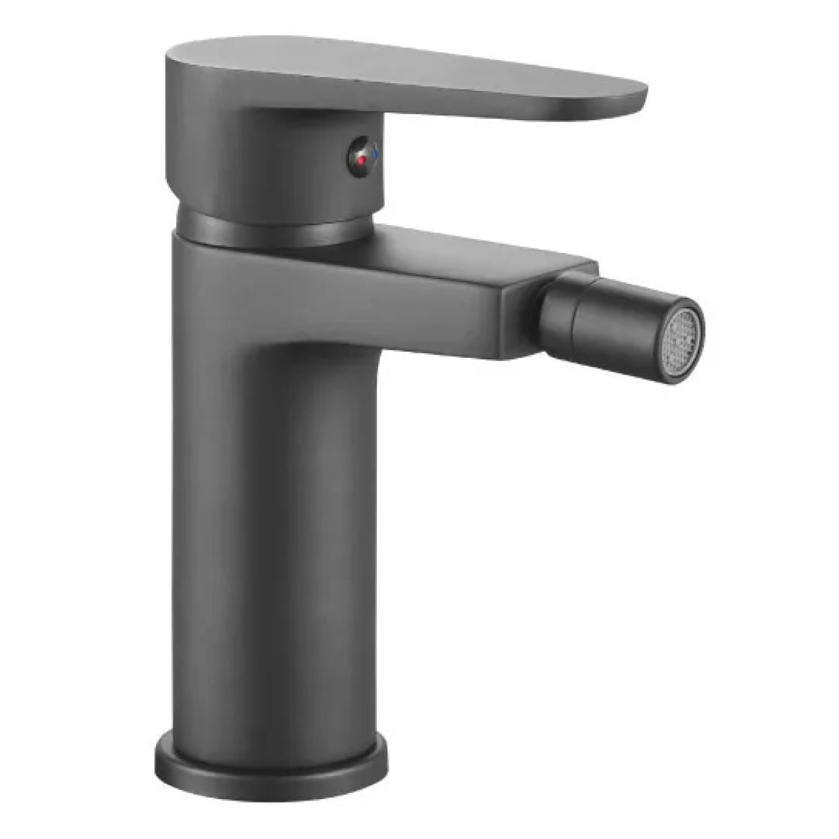 Kit rubinetteria lavabo e bidet RubiFlux serie Pink 2.0 - Nero Opaco 5