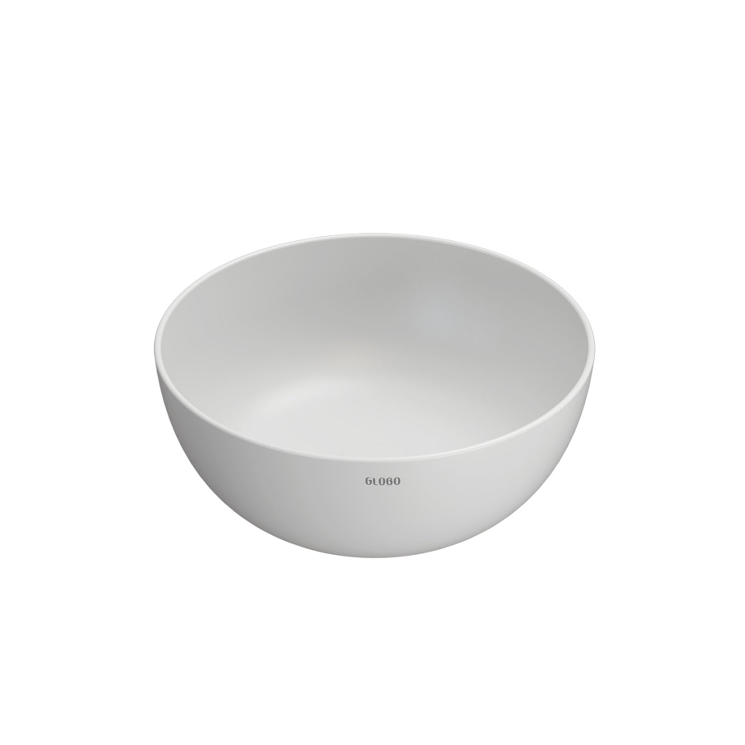 Lavabo d'appoggio bianco opaco Ceramica Globo T- Edge à˜ 37 h.16 cm
